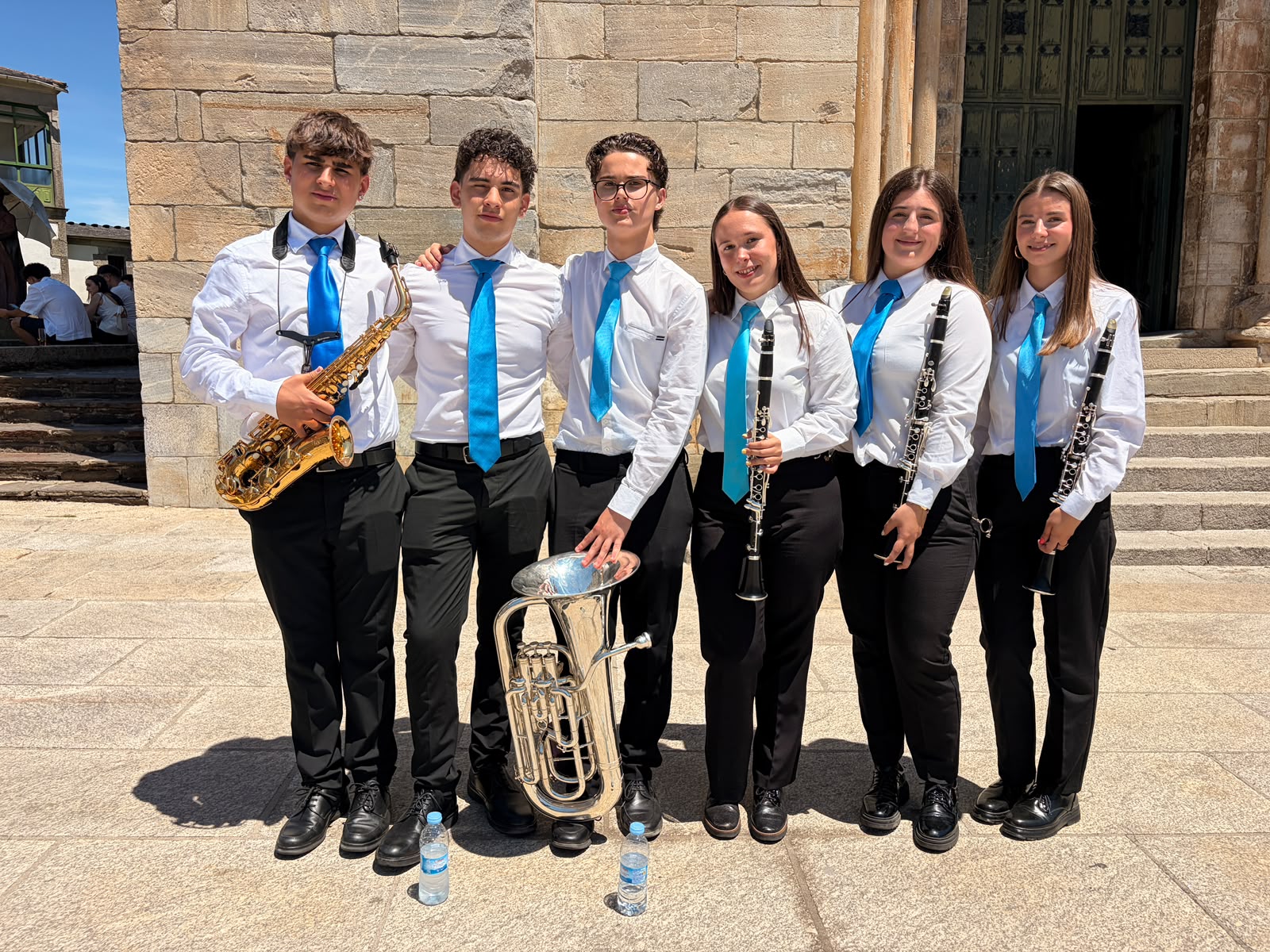 Seis músicos da Banda de Música O Landro de Viveiro, seleccionados para a Banda Sinfónica Xuvenil Galega