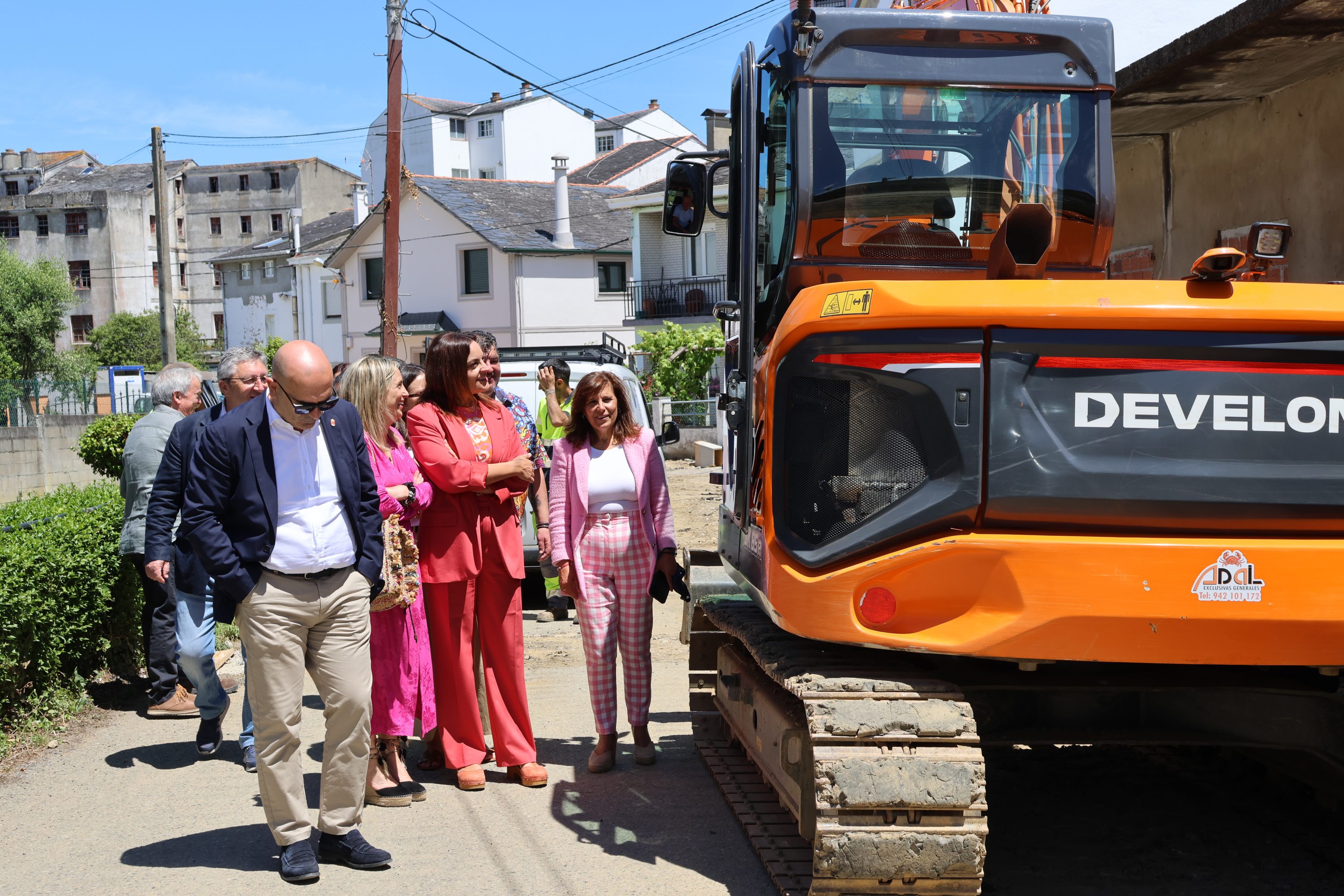 A Deputación impulsa obras en Covas e Celeiro cun investimento que supera os 1,6 millóns