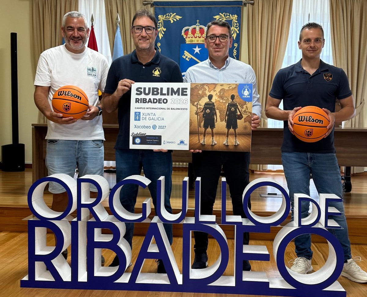 60 xogadores daranse cita do 19 ao 24 de xullo no Campus Internacional de Baloncesto Sublime Ribadeo 26 Xacobeo
