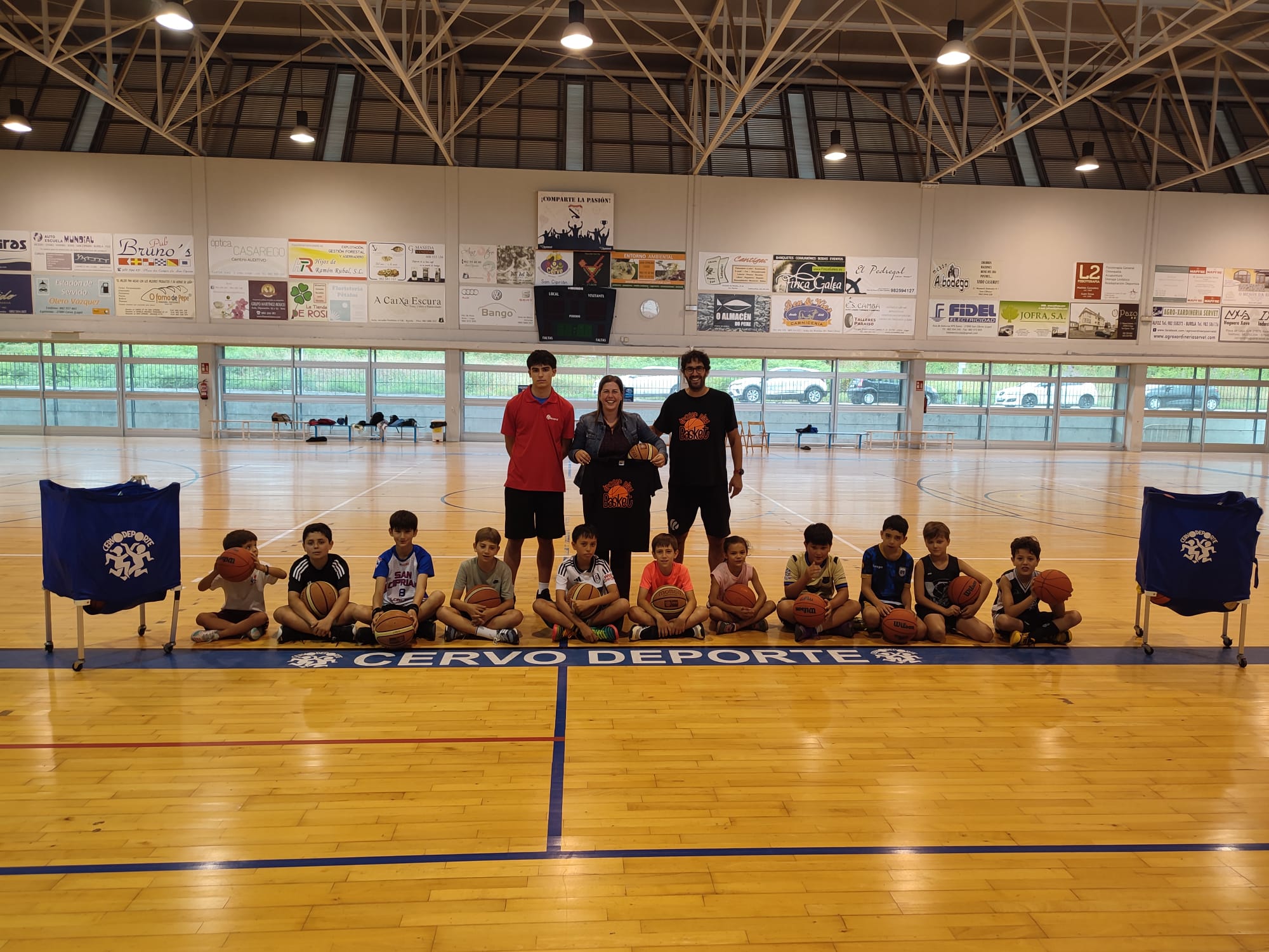 Cervo acolle esta semana o Campus de Baloncesto DROCER