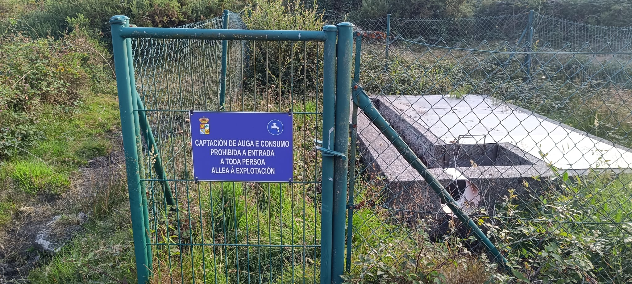 O PSdeG de Xove denuncia o abandono das instalacións municipais de abastecemento de auga