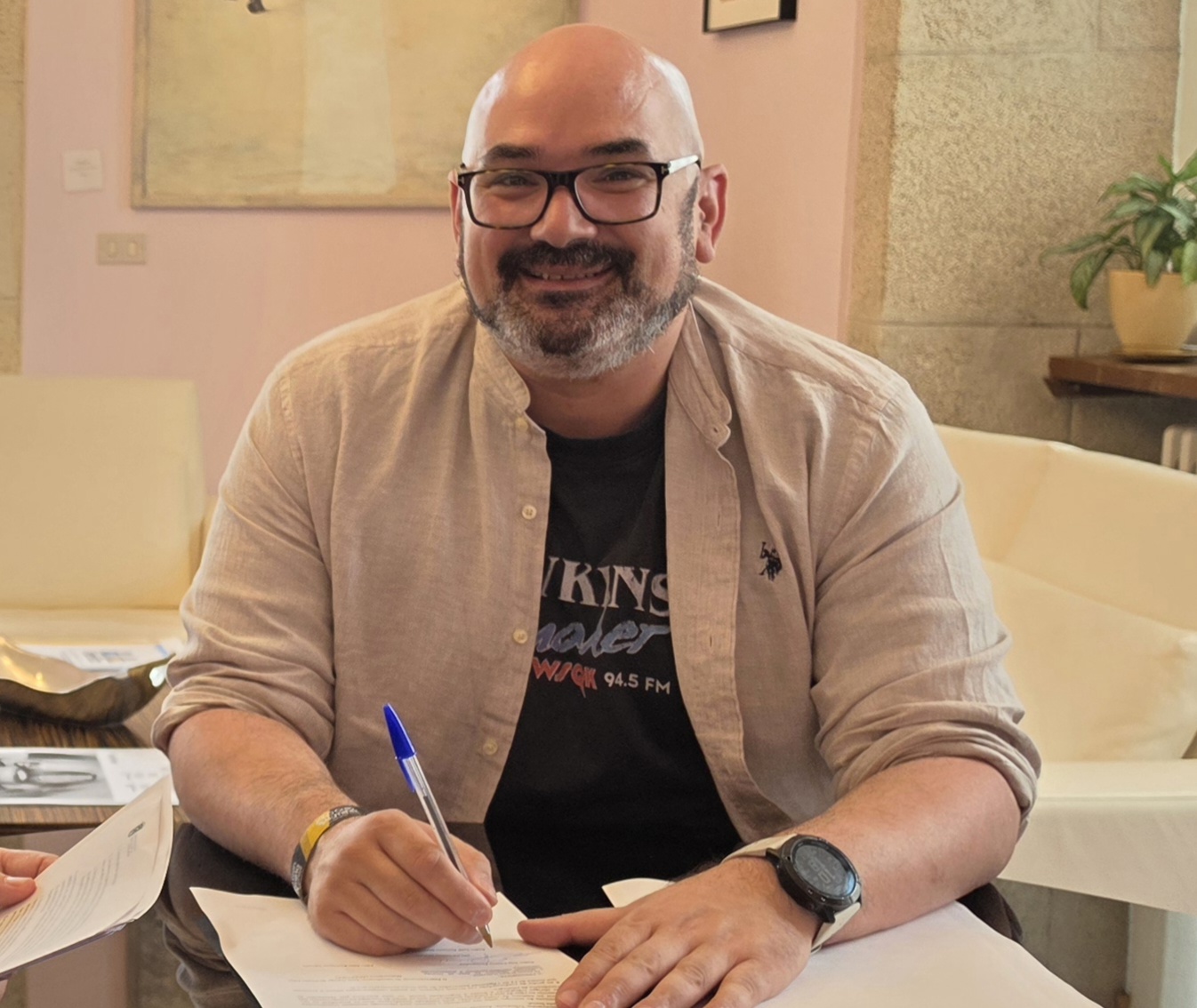 O delegado territorial da Xunta en Lugo, Alfonso Villares, asistiu aos actos de conmemoración da Virxe do Carme que se celebran en San Cibrao, organizados polo concello de Cervo coa colaboración de diversos colectivos culturais e sociais do municipio