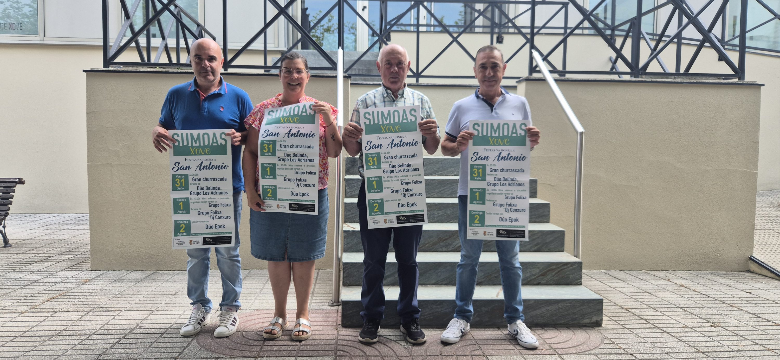 Sumoas prepárase para tres días de festa na honra a San Antonio