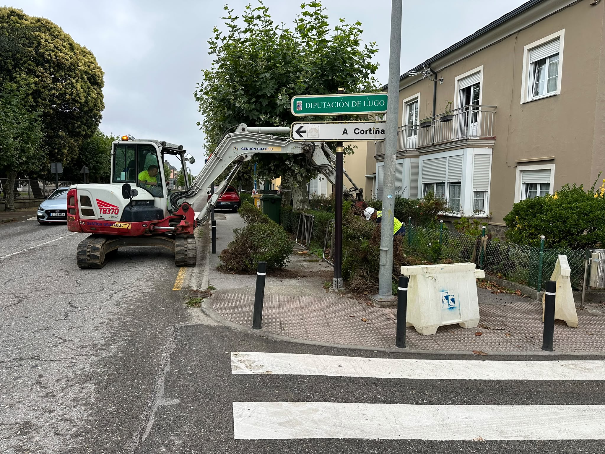 A renovación da Avenida de América transformará a entrada principal a Ribadeo