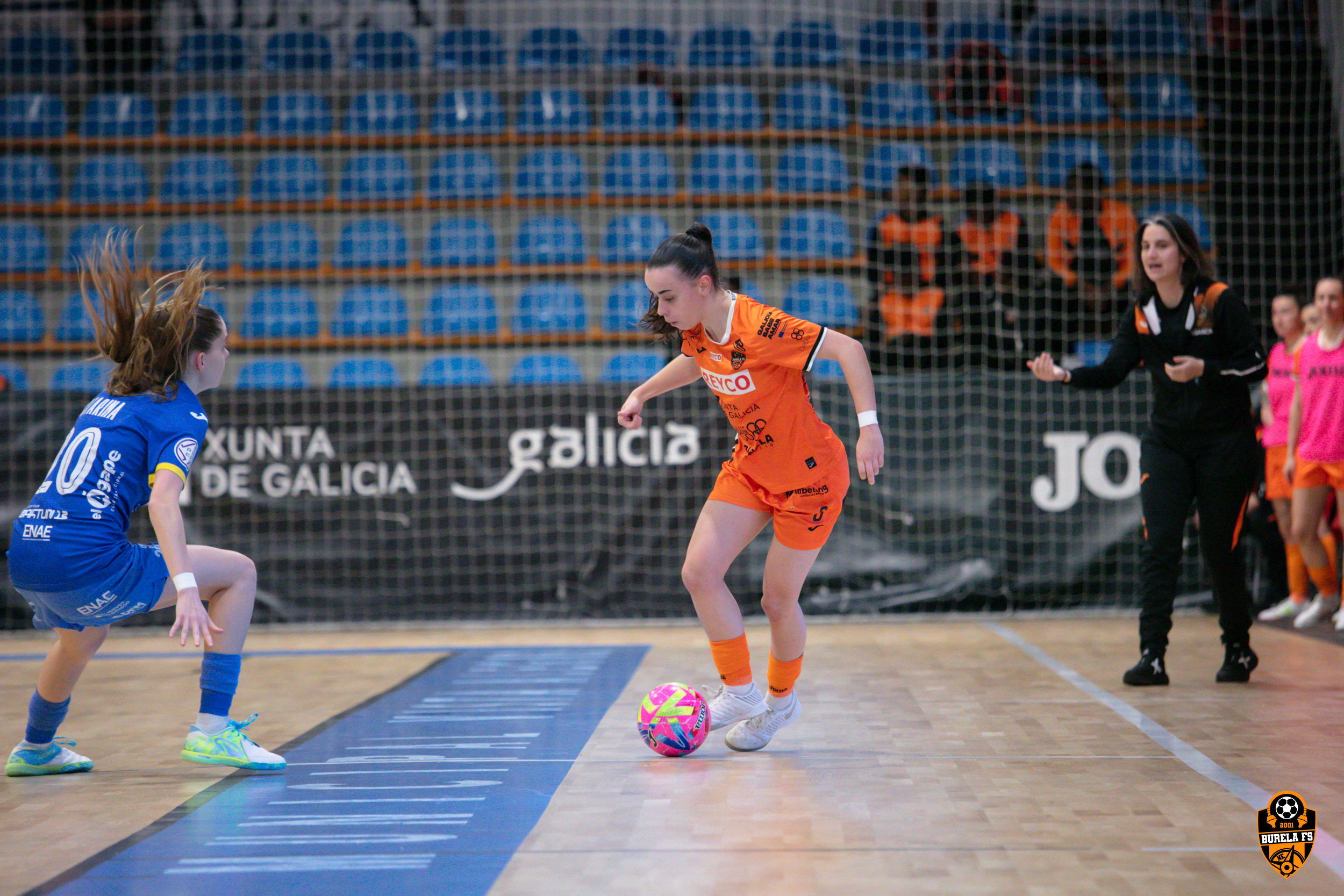 Sandra Pumares continuará no Reyco Burela