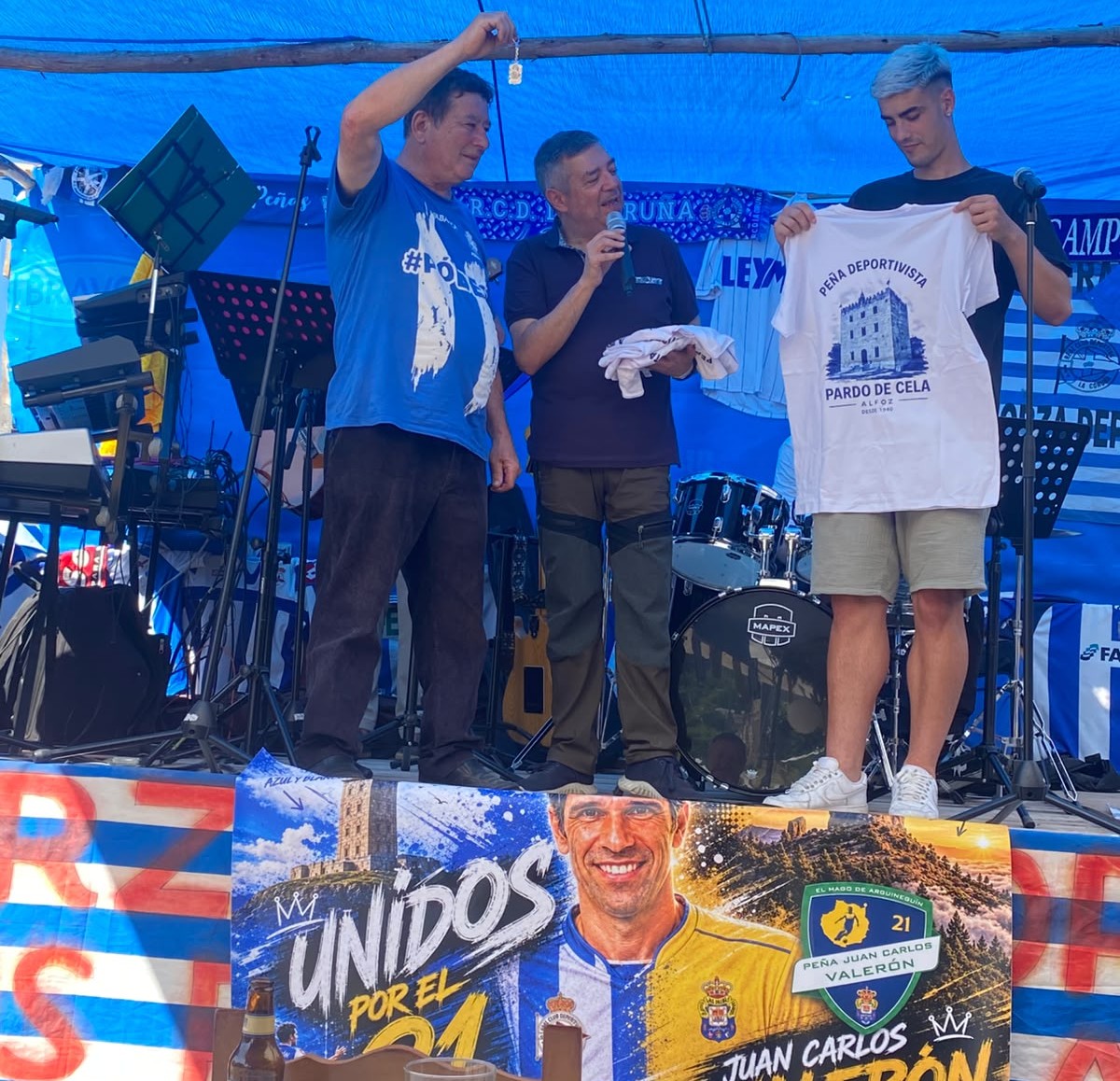 A Peña Deportivista Pardo de Cela celebrou este domingo en Alfoz a súa tradicional comida anual