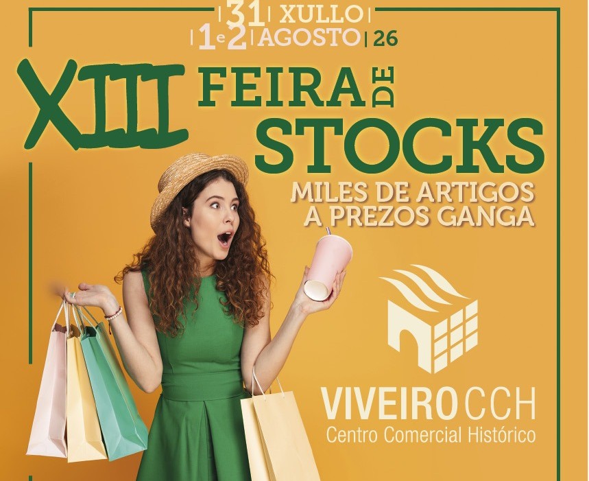 Descontos e grandes oportunidades na XIII Feira de Stocks de Viveiro