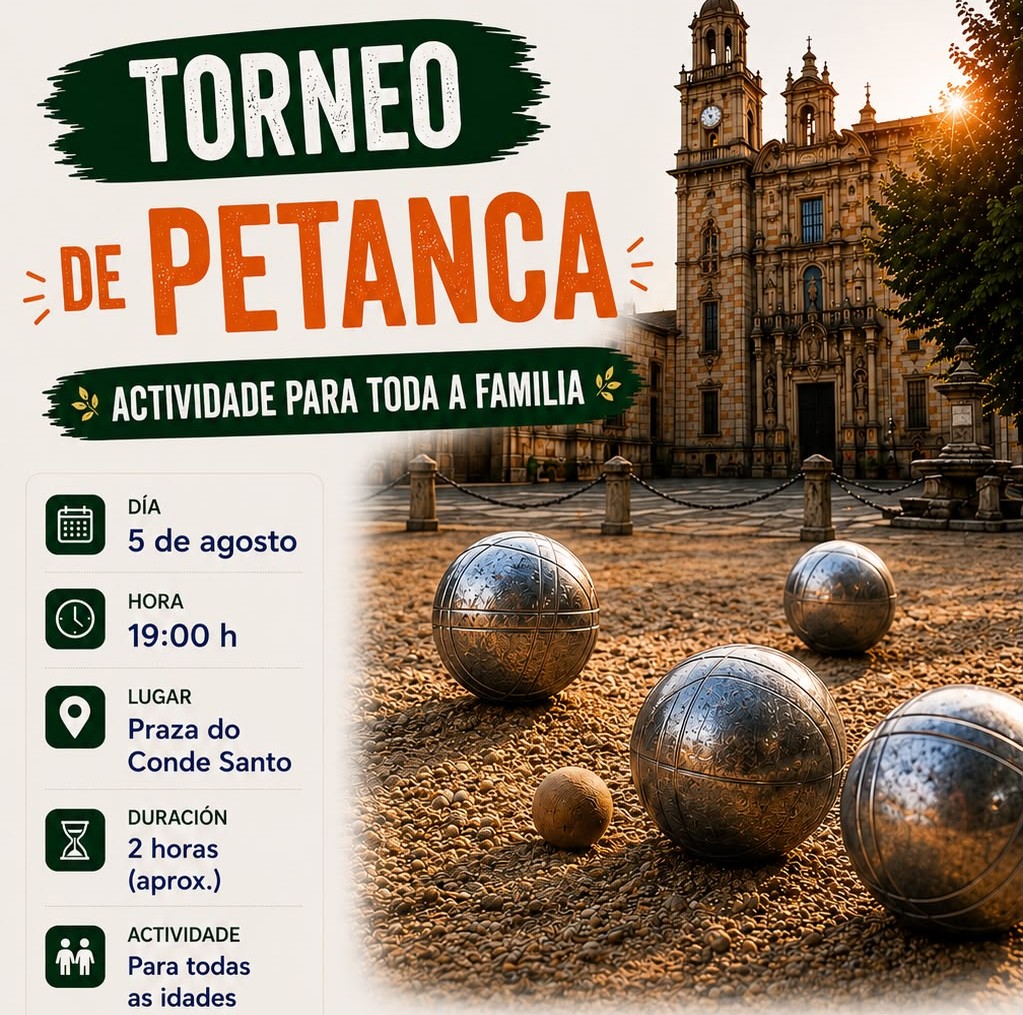 O Verán na Praza continúa en Lourenzá cun torneo de petanca