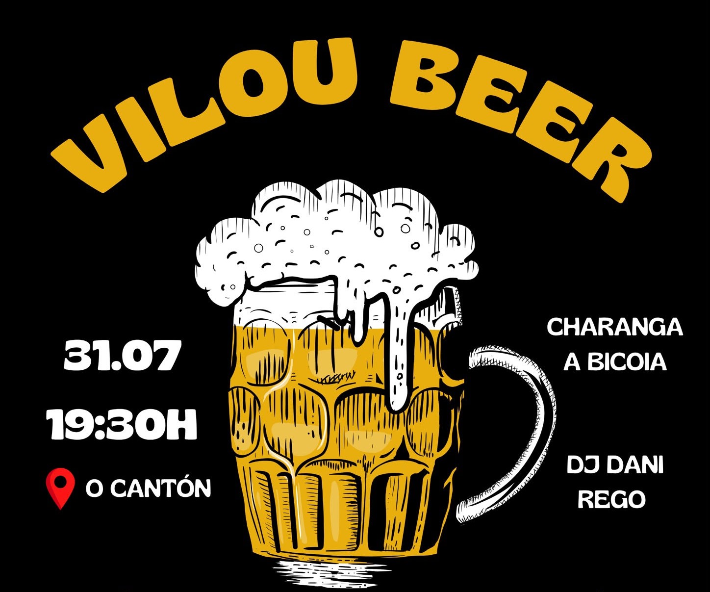 O Vilou Beer regresa a Lourenzá o 31 de xullo con charanga, DJ e cervexas internacionais