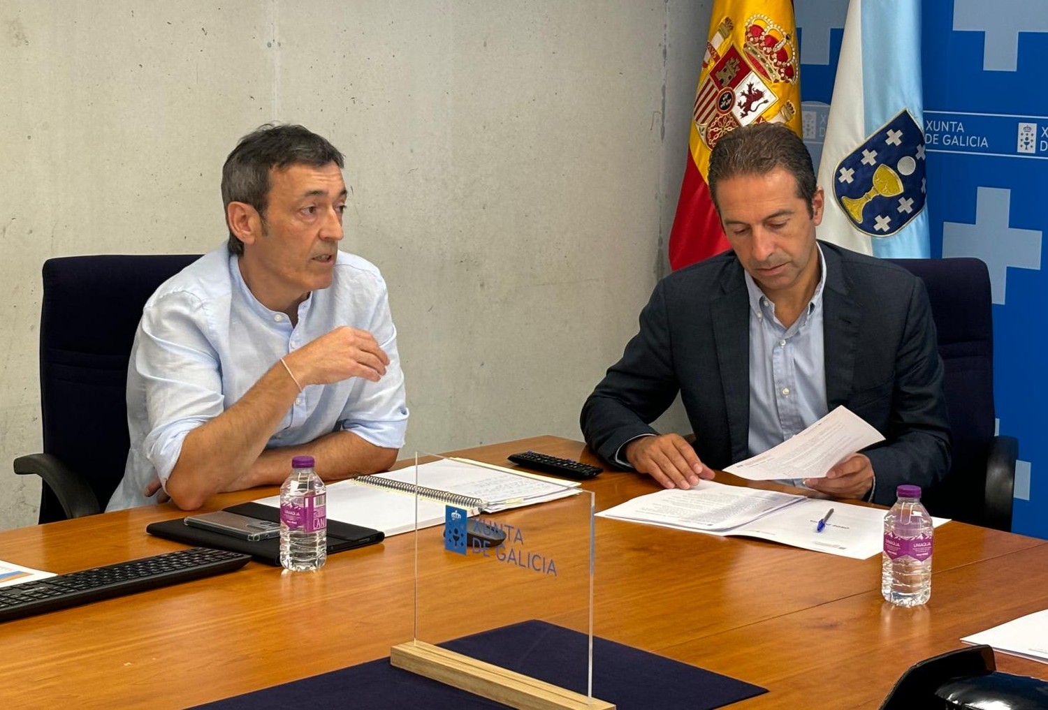A Xunta reforza a coordinación policial na loita contra os incendios forestais na provincia de Lugo