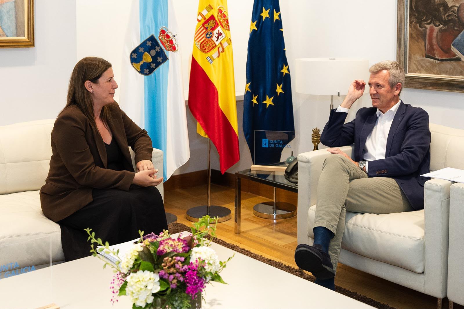 Cervo revisa coa Xunta os proxectos clave para consolidar o crecemento económico e social do municipio