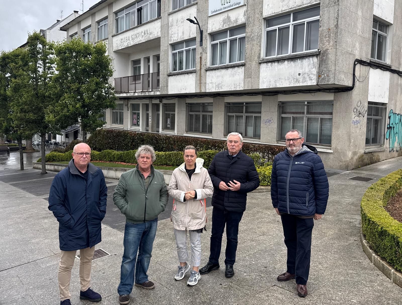 O PP leva ao Senado o abandono da antiga Casa Sindical de Vilalba e esixe coñecer o seu futuro
