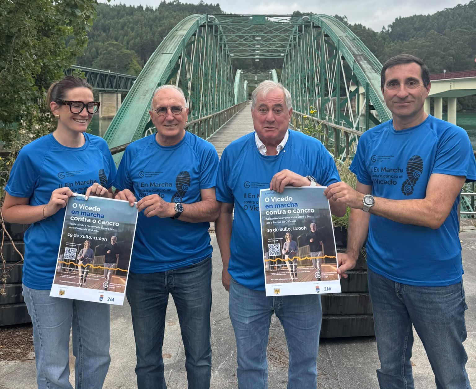 O Vicedo acolle a segunda edición da andaina solidaria contra o cancro o 19 de xullo