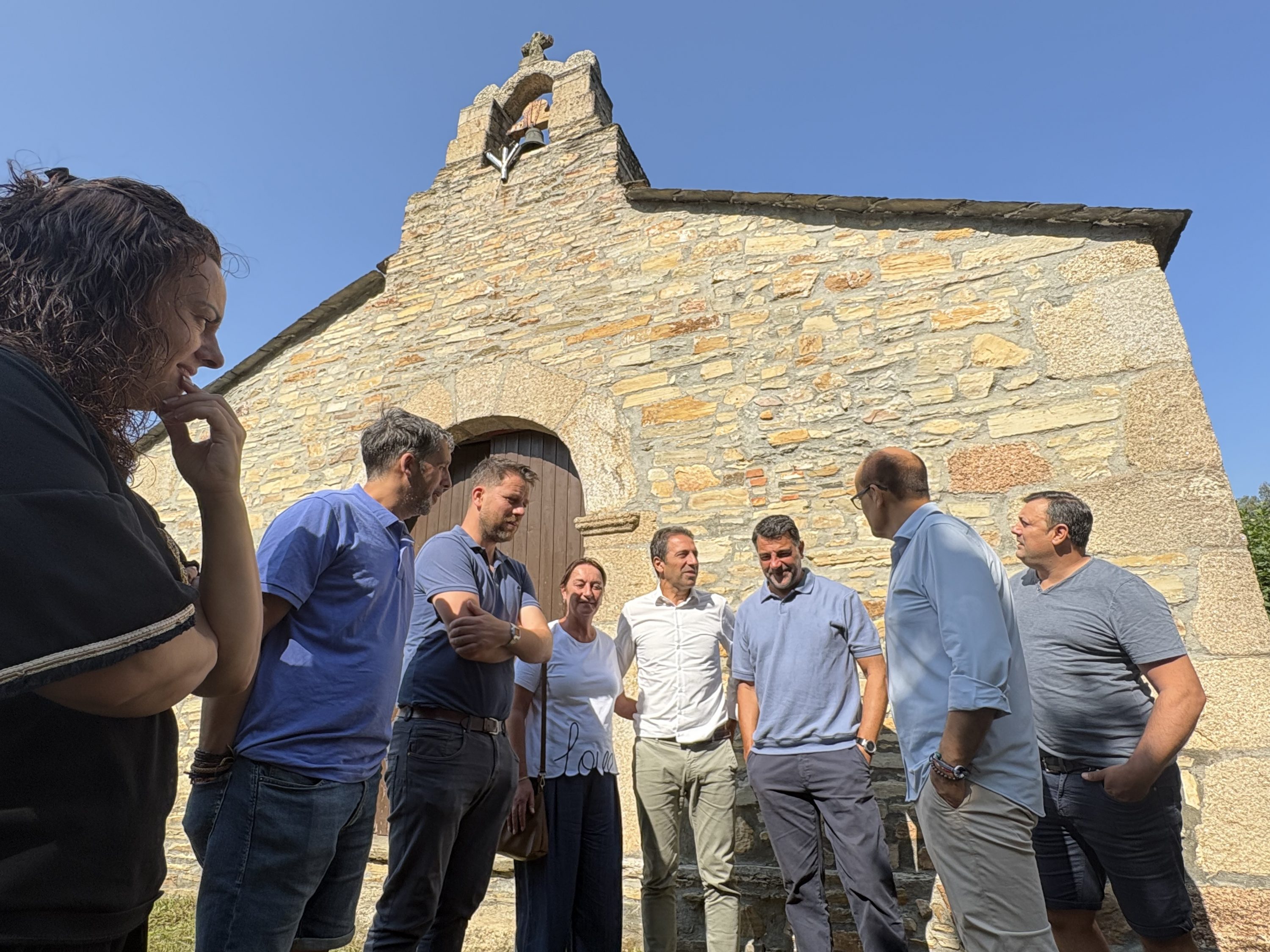 A Xunta actuará na capela do Bispo Santo para frear humidades e restaurar elementos históricos