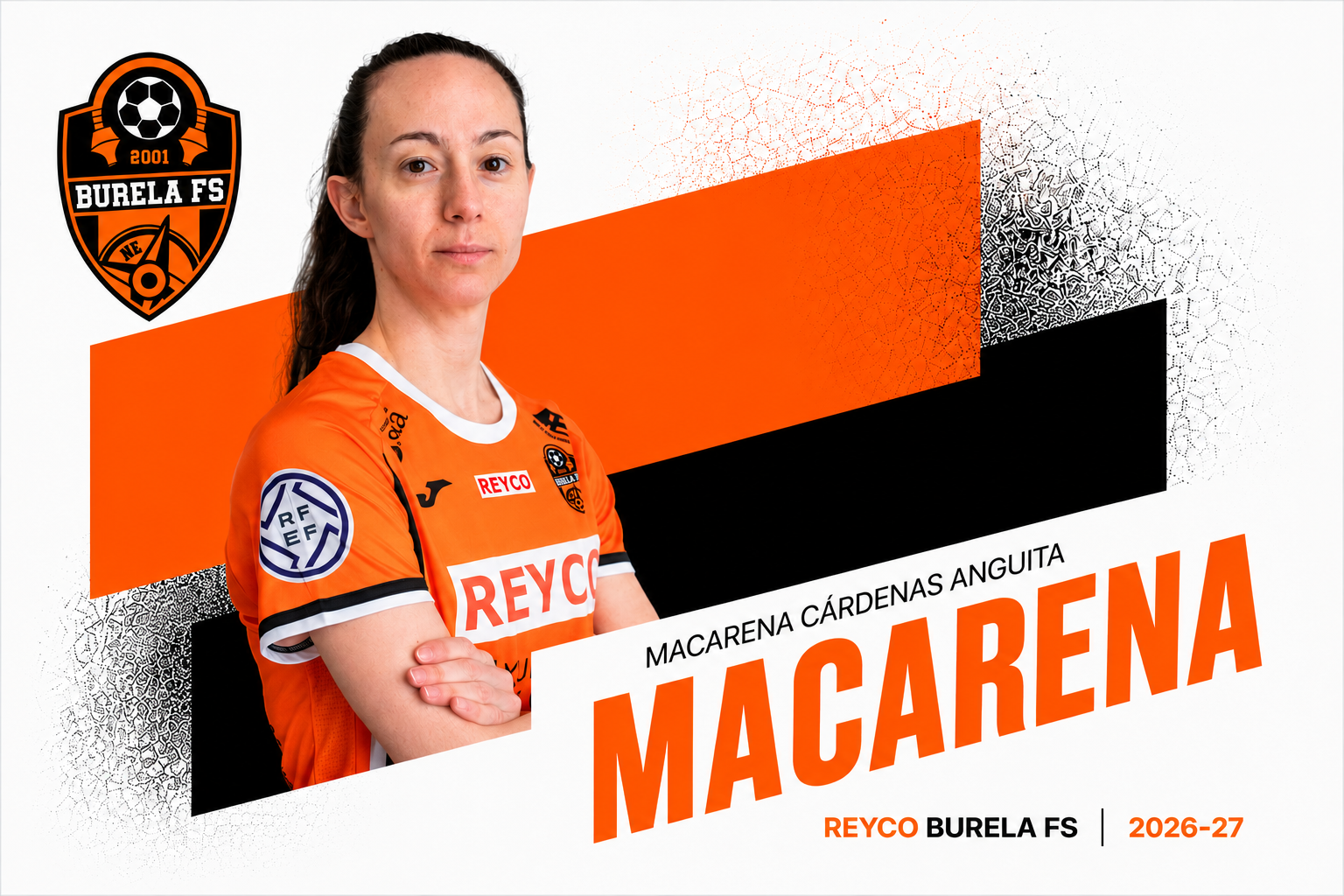 O Burela reforza o seu bloque coa renovación de Macarena Cárdenas