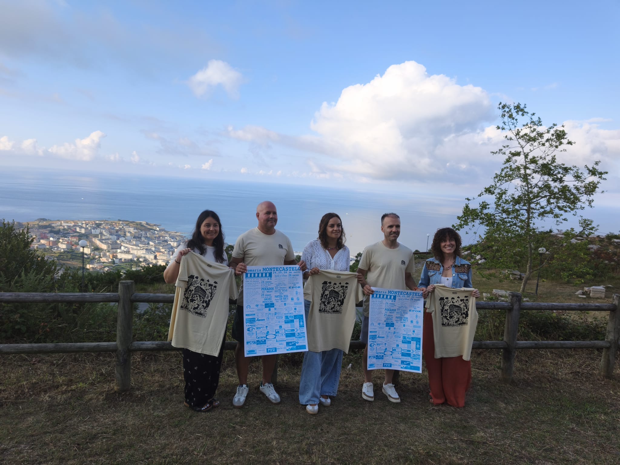 A romaría do Monte Castelo regresa a Burela con tres días de música, gastronomía e tradición