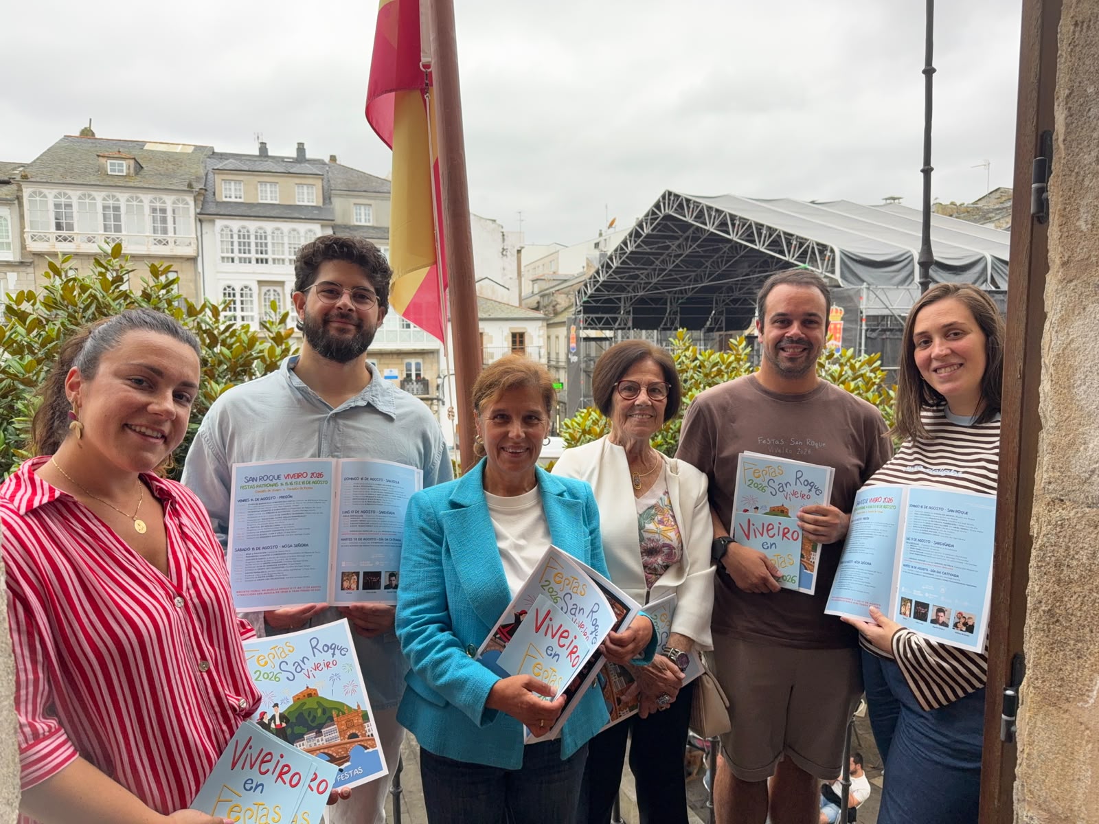 As Festas de San Roque 2026 de Viveiro xa teñen programa: concertos, charangas, tradición e novas propostas