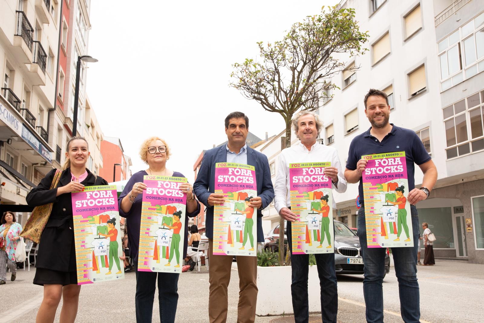O Comercio na Rúa volve a Foz: tres días de ofertas especiais en 34 negocios locais