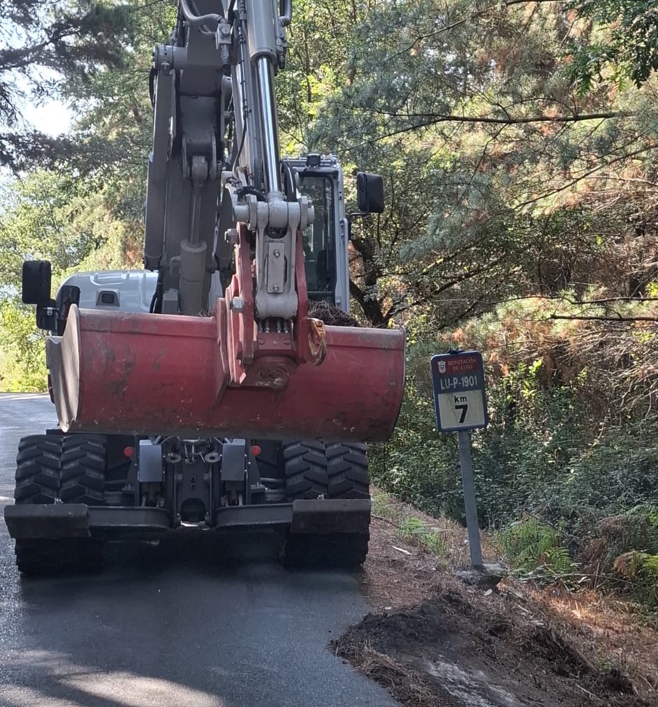 A Deputación inicia a mellora dun novo tramo da estrada provincial que une A Fonsagrada con Navia