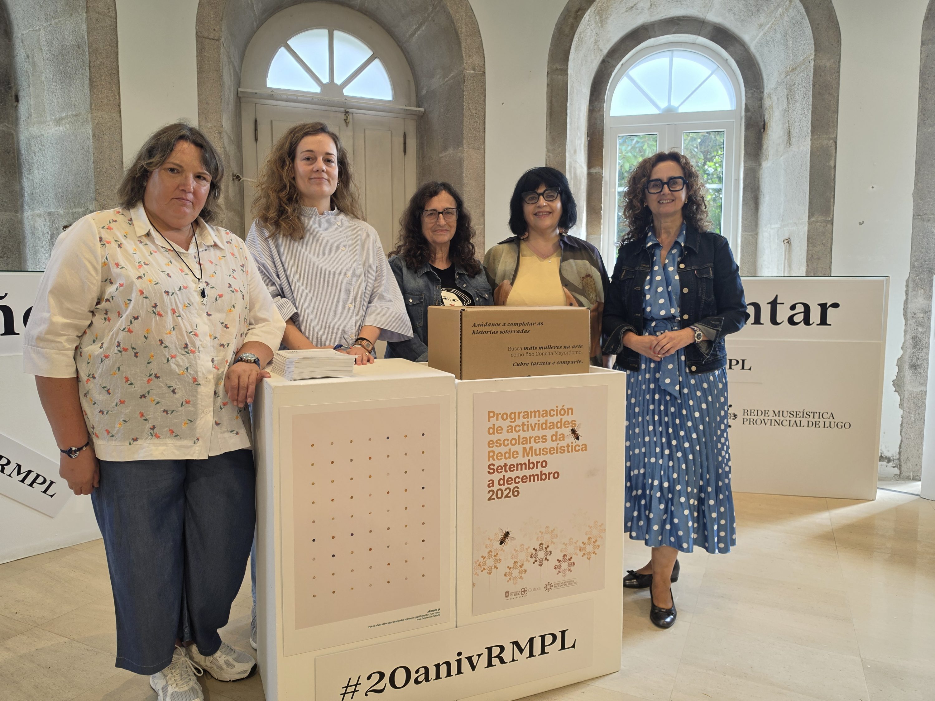 A Rede Museística abre o curso 2026-2027 cun programa didáctico renovado e a exposición “500 Mulleres na Arte”