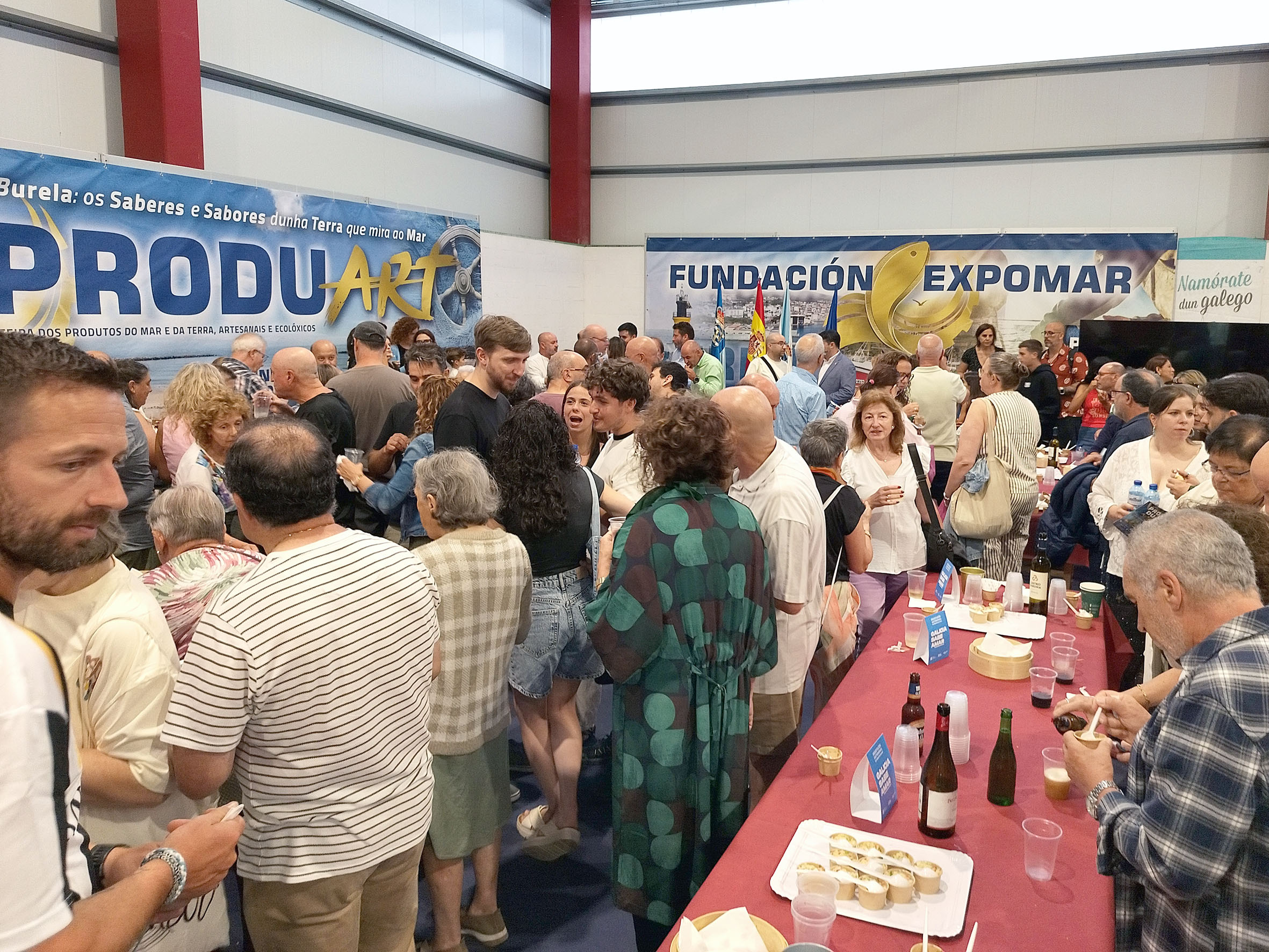Produart mostra a tradición, sustentabilidade e cultura do mar nunha fin de semana festiva en Burela