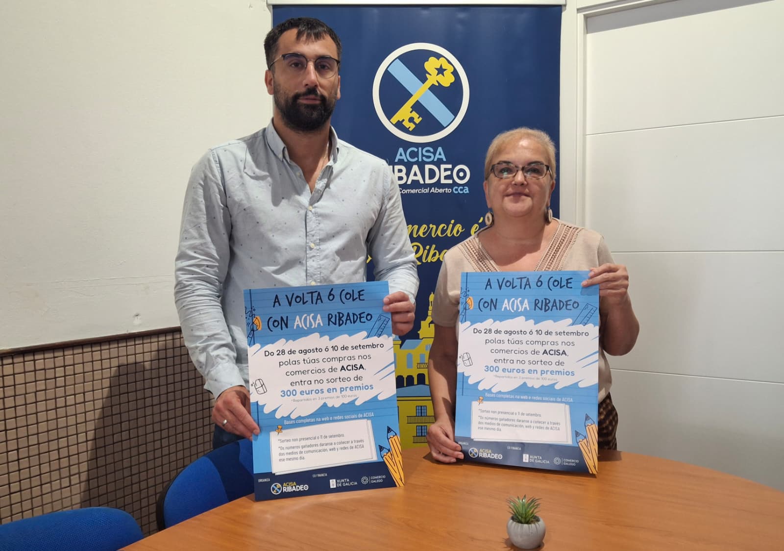 Acisa Ribadeo lanza a campaña da volta ao cole con 300 euros en premios