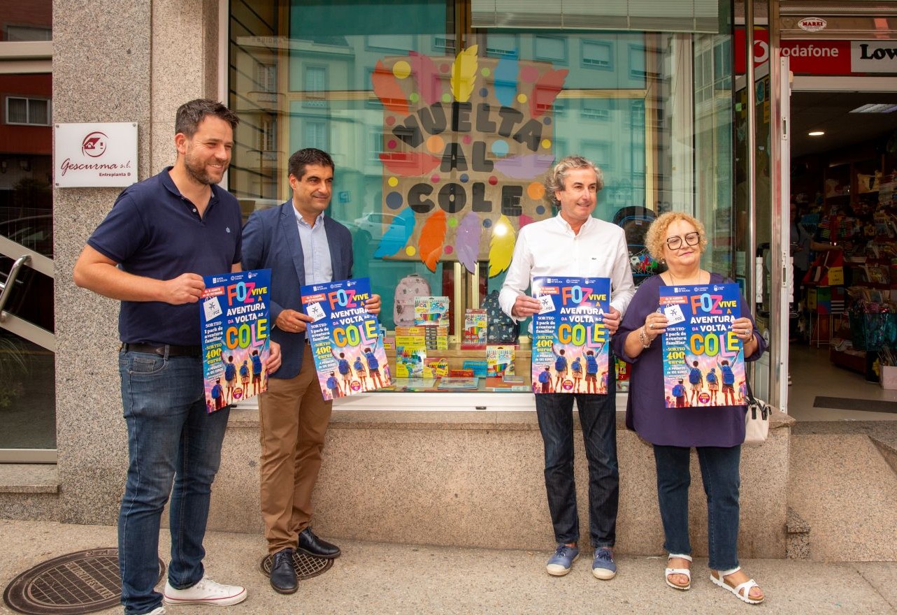 Acia Foz-CCA sortea un pack de aventura familiar e 400 euros en vales na campaña da Volta ao Cole