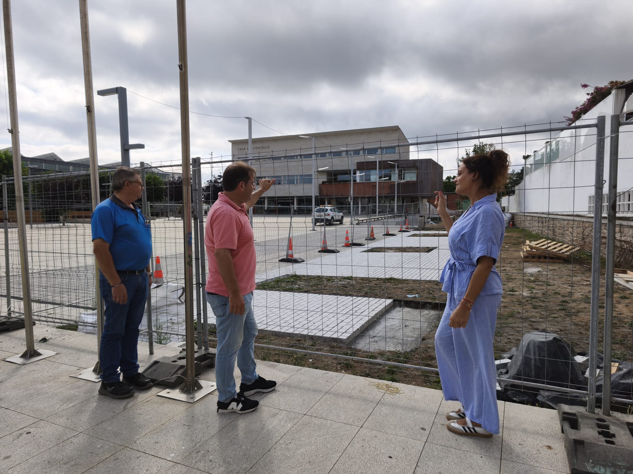 Un novo espazo verde para Burela: a Praza do Concello gaña vida