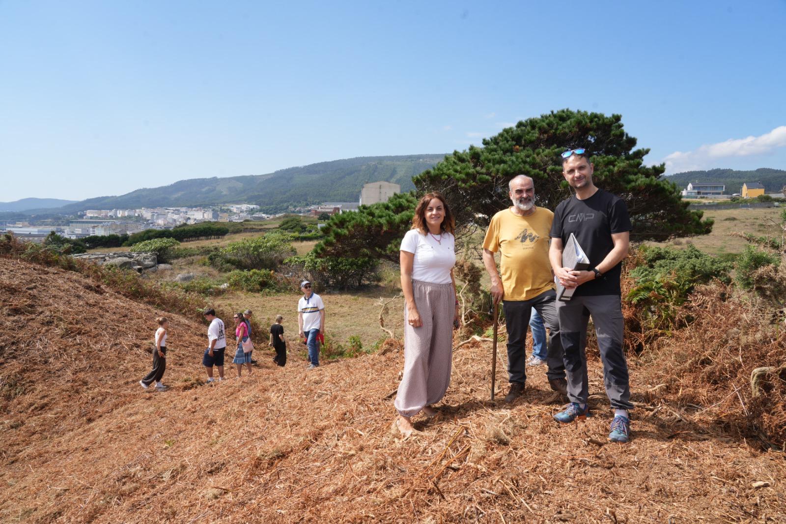 O CSIC inicia os traballos de prospección no castro de Punta do Cabo de Burela para caracterizar a súa estrutura