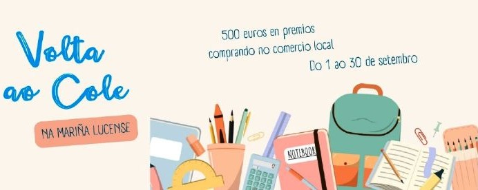 A FCAM sortea 500 € en vales de compra na campaña da Volta ao Cole