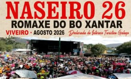 A romaría de Naseiro regresa do 21 ao 26 de agosto cunha ampla programación festiva