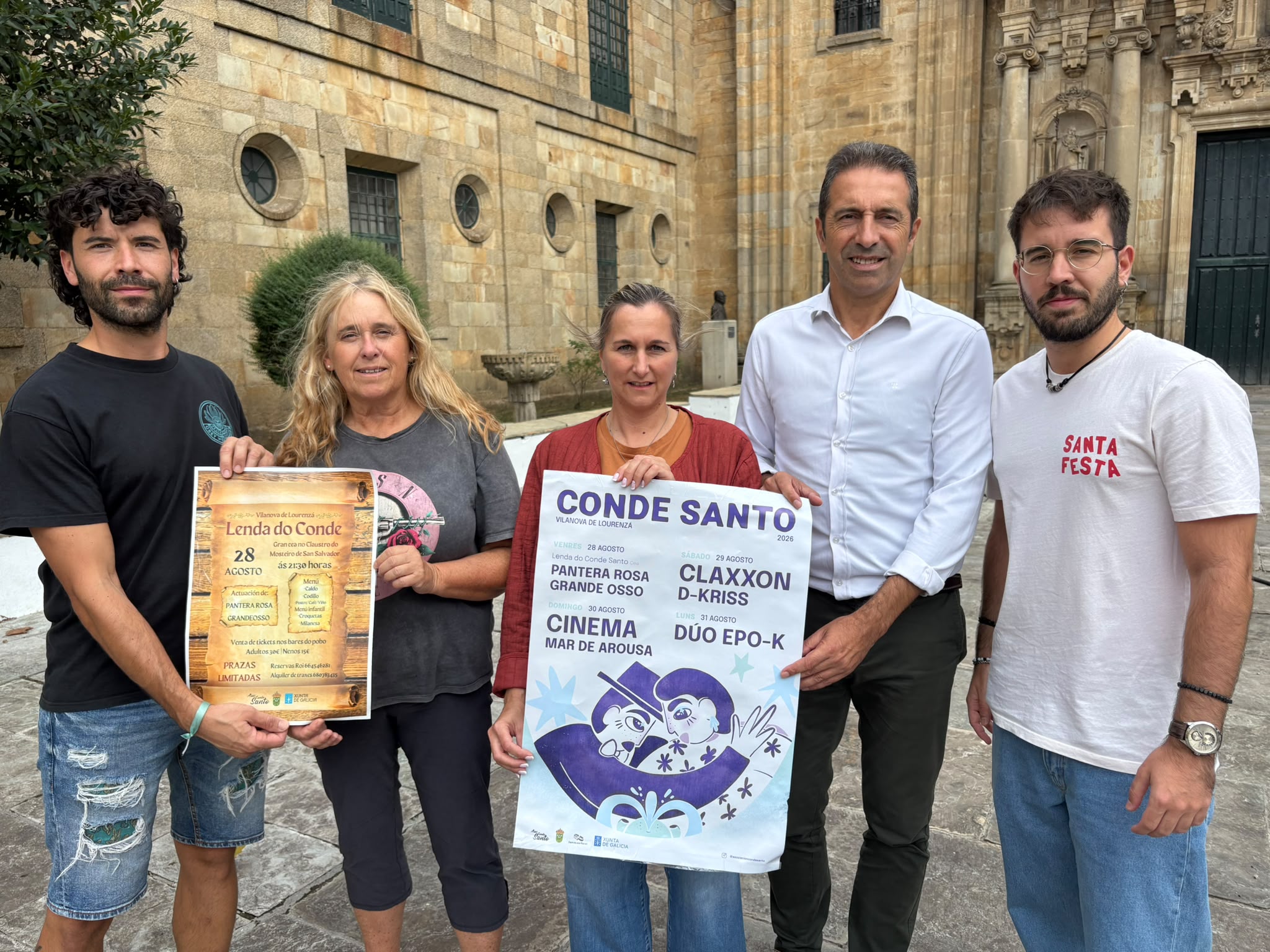 Lourenzá revive este venres a Lenda do Conde Santo