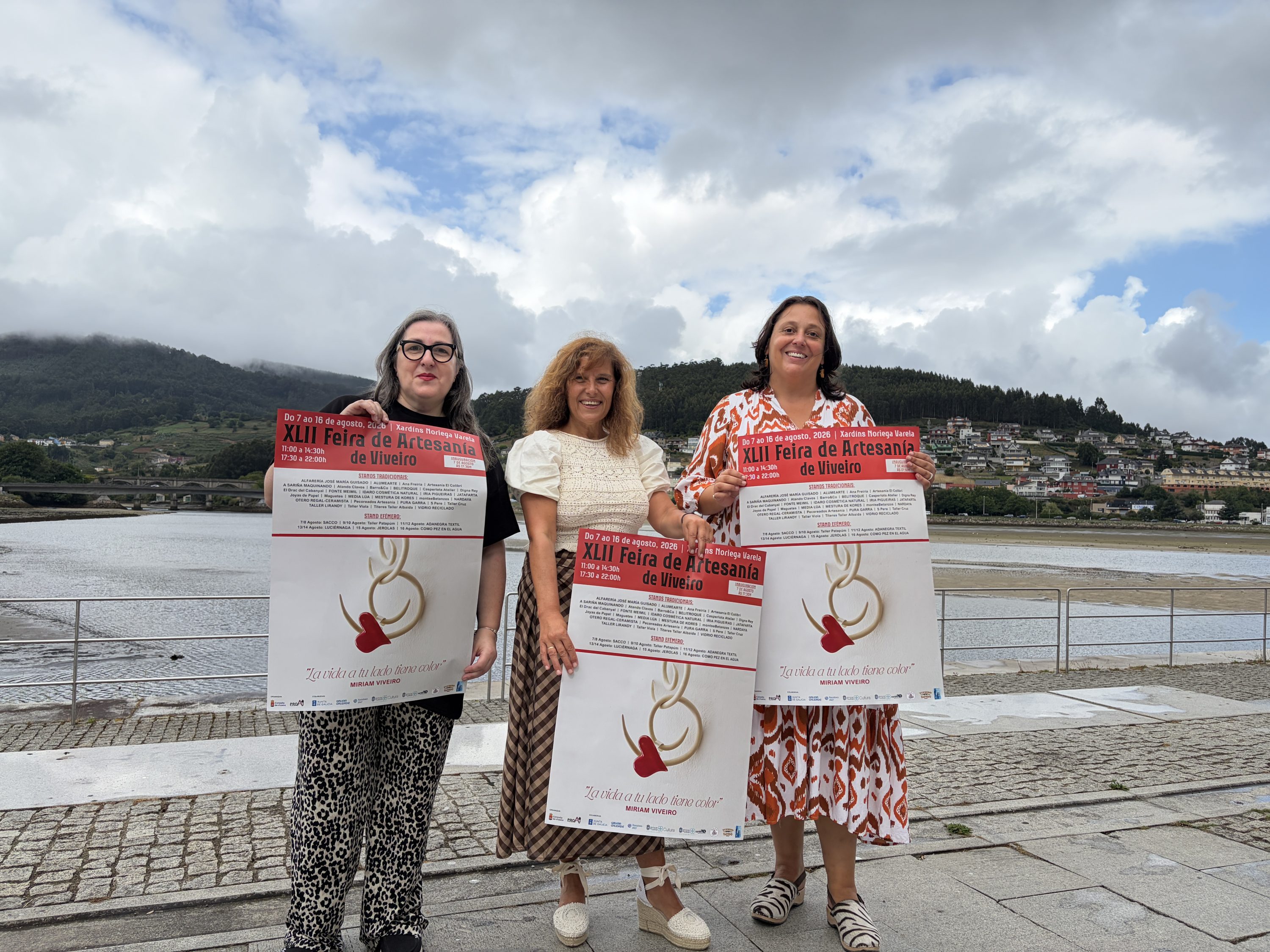 A tradicional Feira de Artesanía de Viveiro regresa cunha trintena de postos