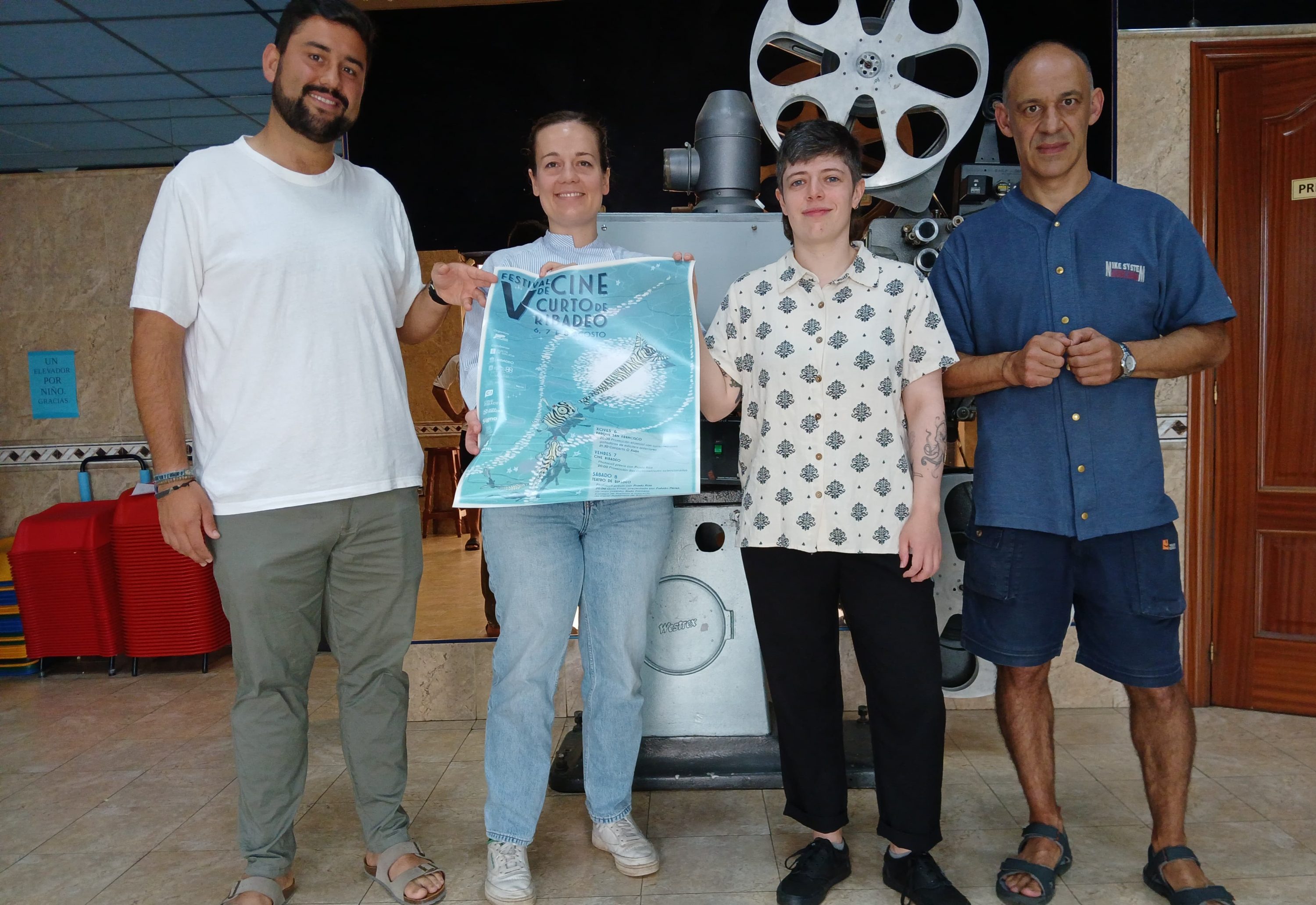 O Festival de Cine Curto reúne oito curtametraxes en competición este venres en Ribadeo