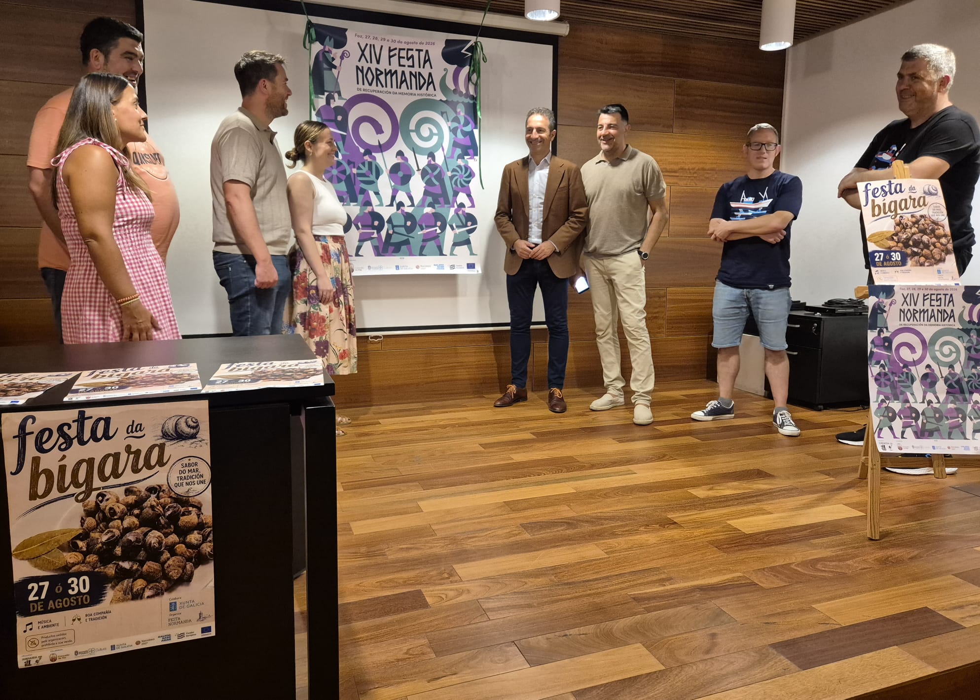 Foz prepara a XIV Festa Normanda, con recreación histórica, mercado medieval e a primeira Festa da Bígara