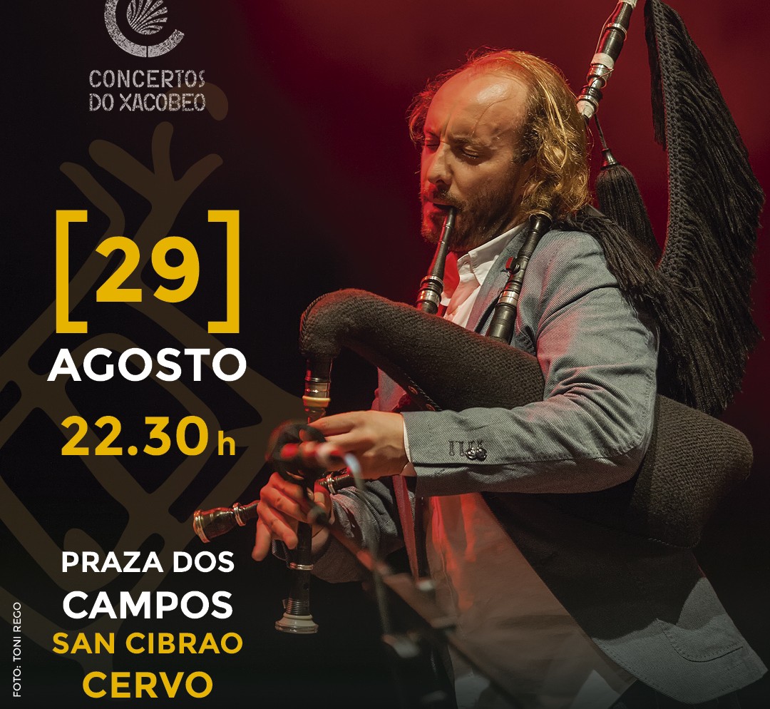 Este sábado, 29 de agosto, ás 22:30 horas, a Praza dos Campos en San Cibrao acollerá unha nova cita musical dentro do ciclo de Concertos do Xacobeo, impulsado pola Xunta de Galicia, coa actuación de Óscar Ibáñez & Tribo