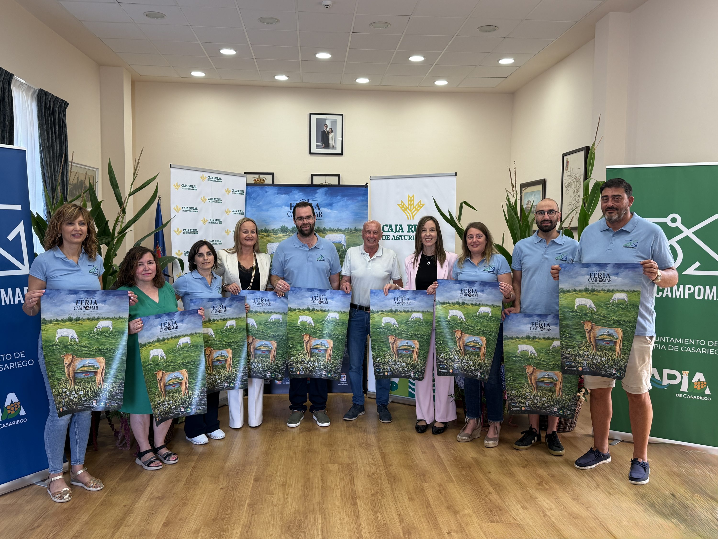 Tapia de Casariego dálle a benvida a unha nova edición da Feira Campomar con récord de stands participantes