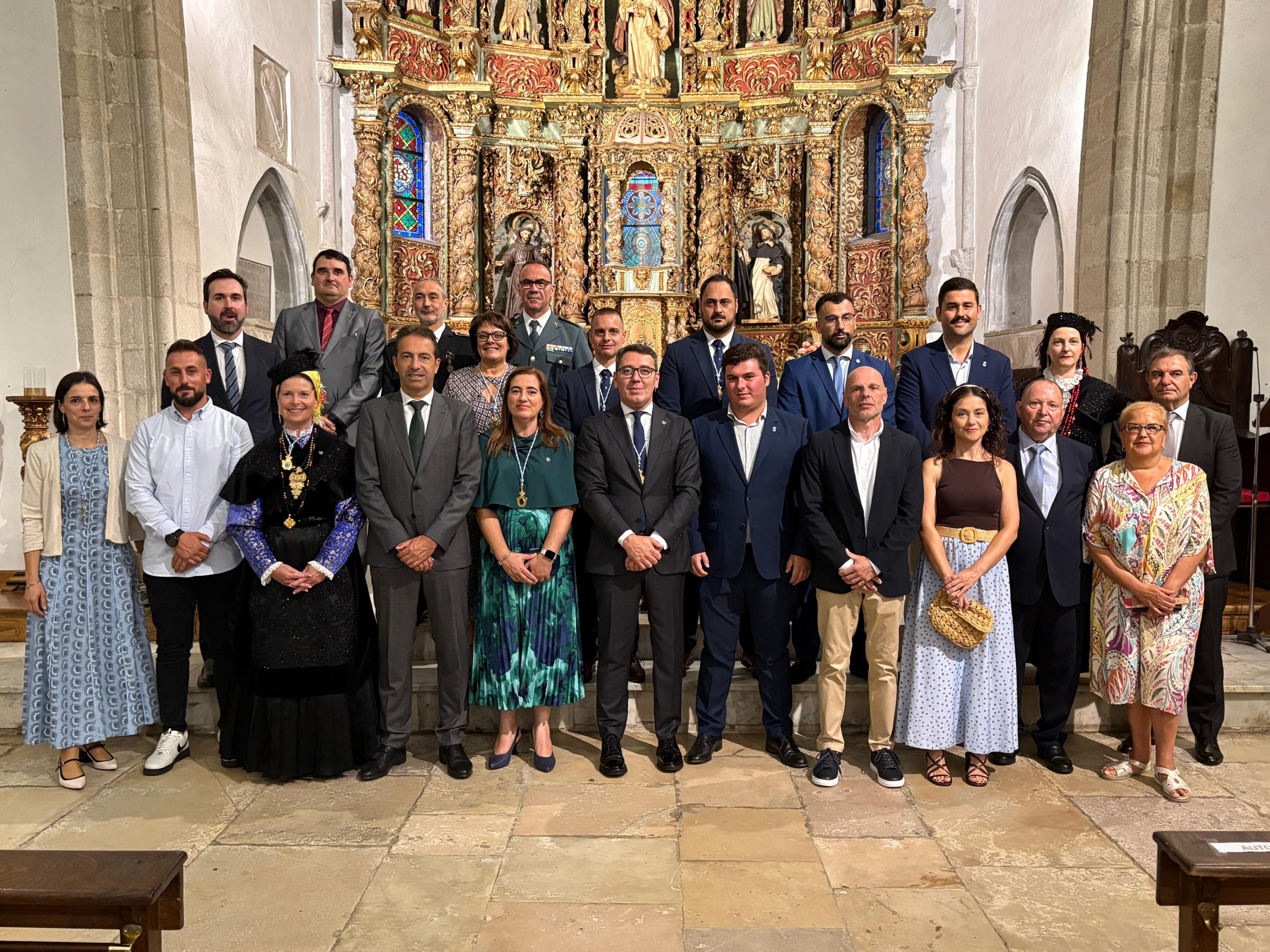 Ribadeo honra a Santa María do Campo no peche das súas festas patronais