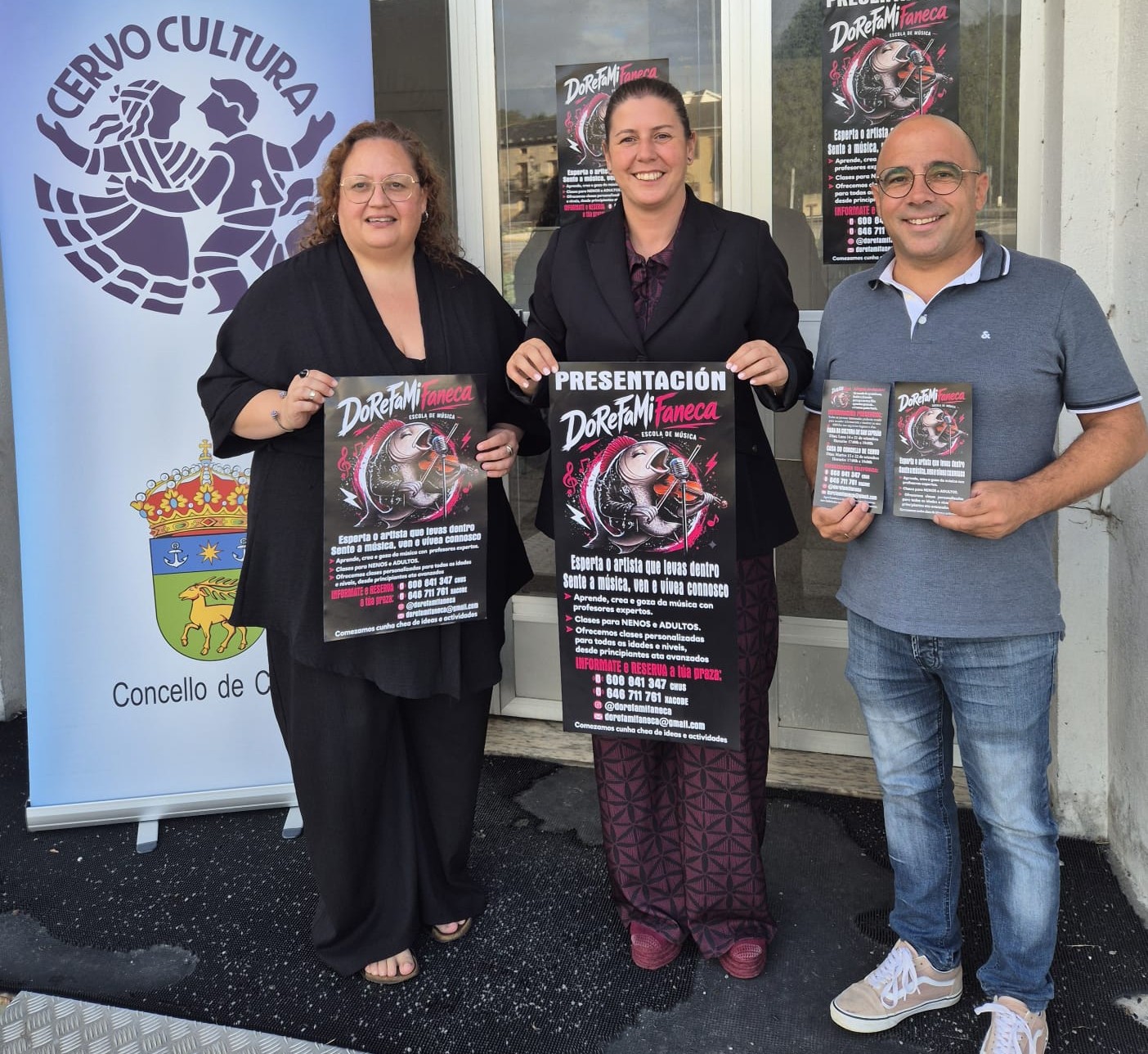 Nace 'DoReFaMiFaneca', a primeira Escola de Música do Concello de Cervo