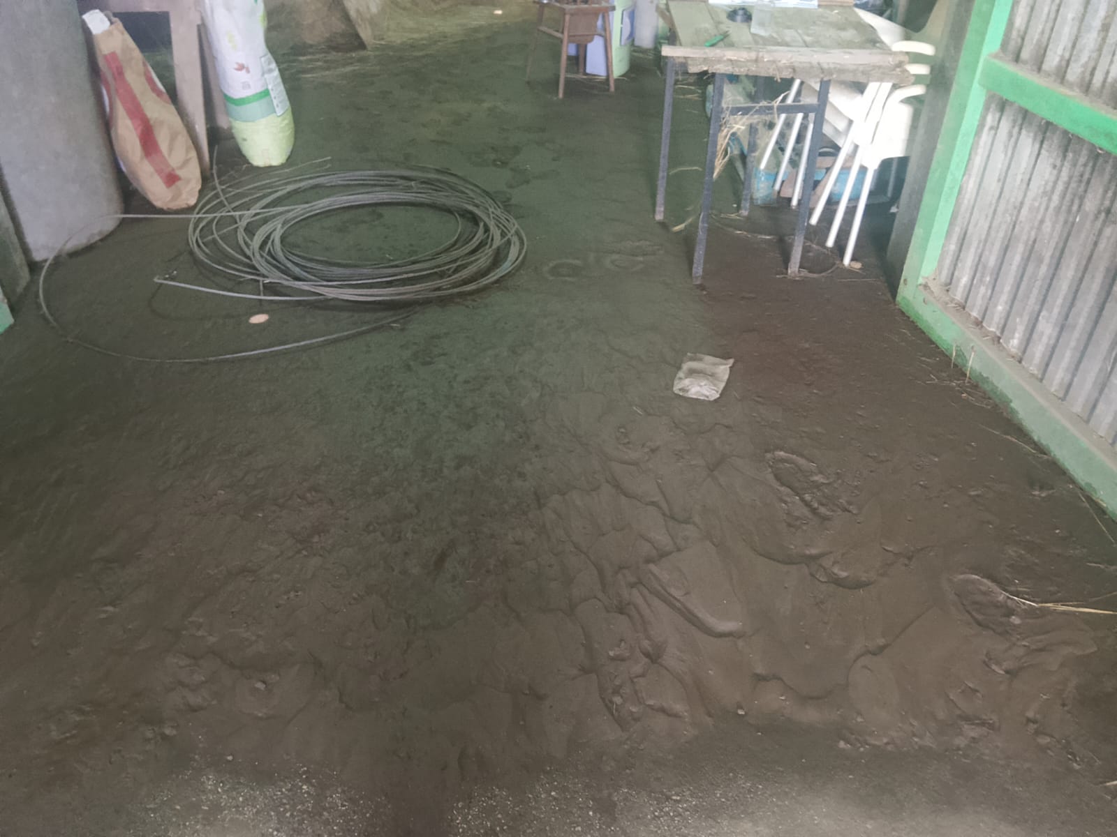 O PSdeG de Abadín reclama unha solución aos problemas de evacuación da auga no barrio do Coido