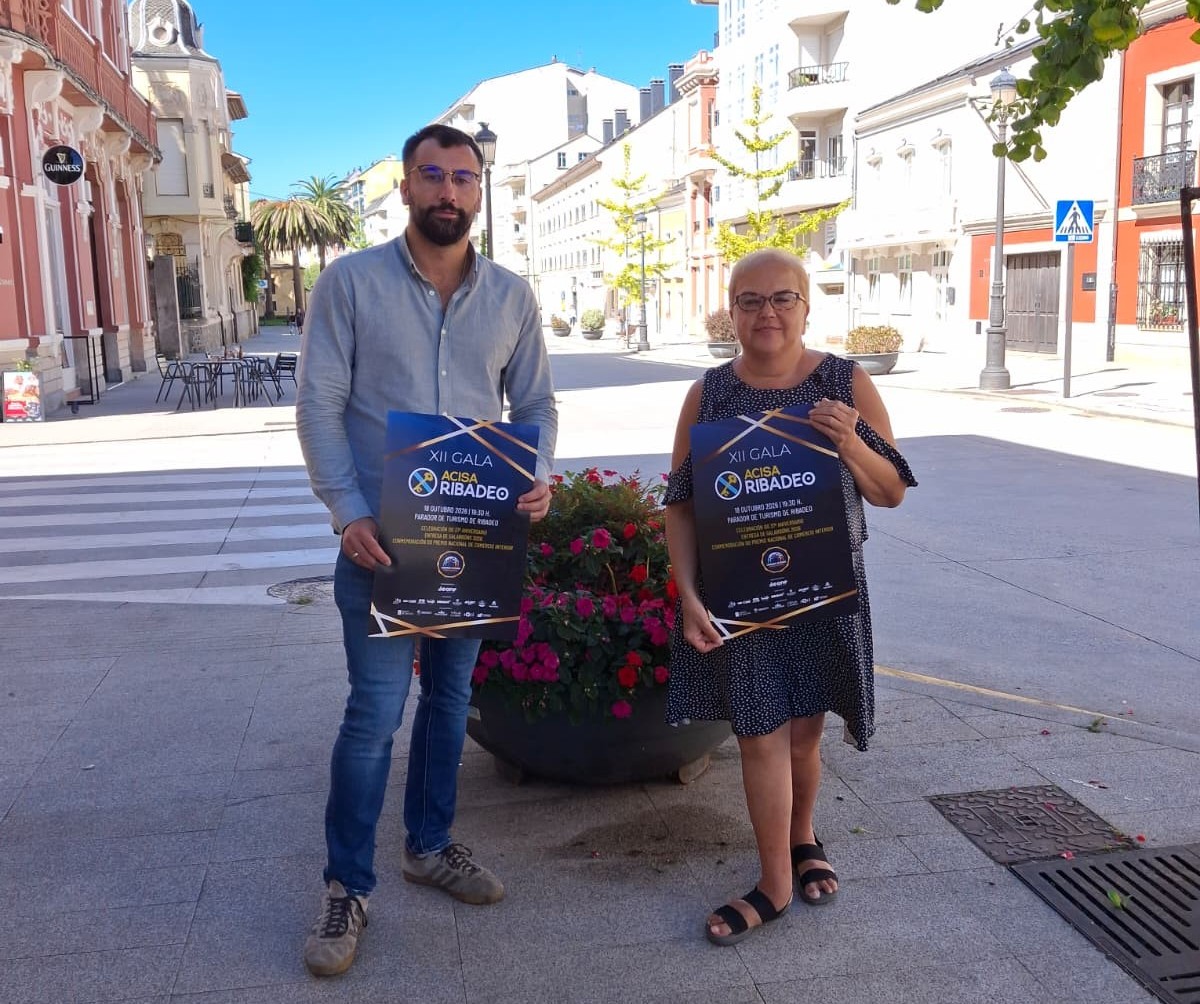 A XII Gala de Acisa reunirá ao empresariado ribadense nunha velada de celebración e recoñecemento