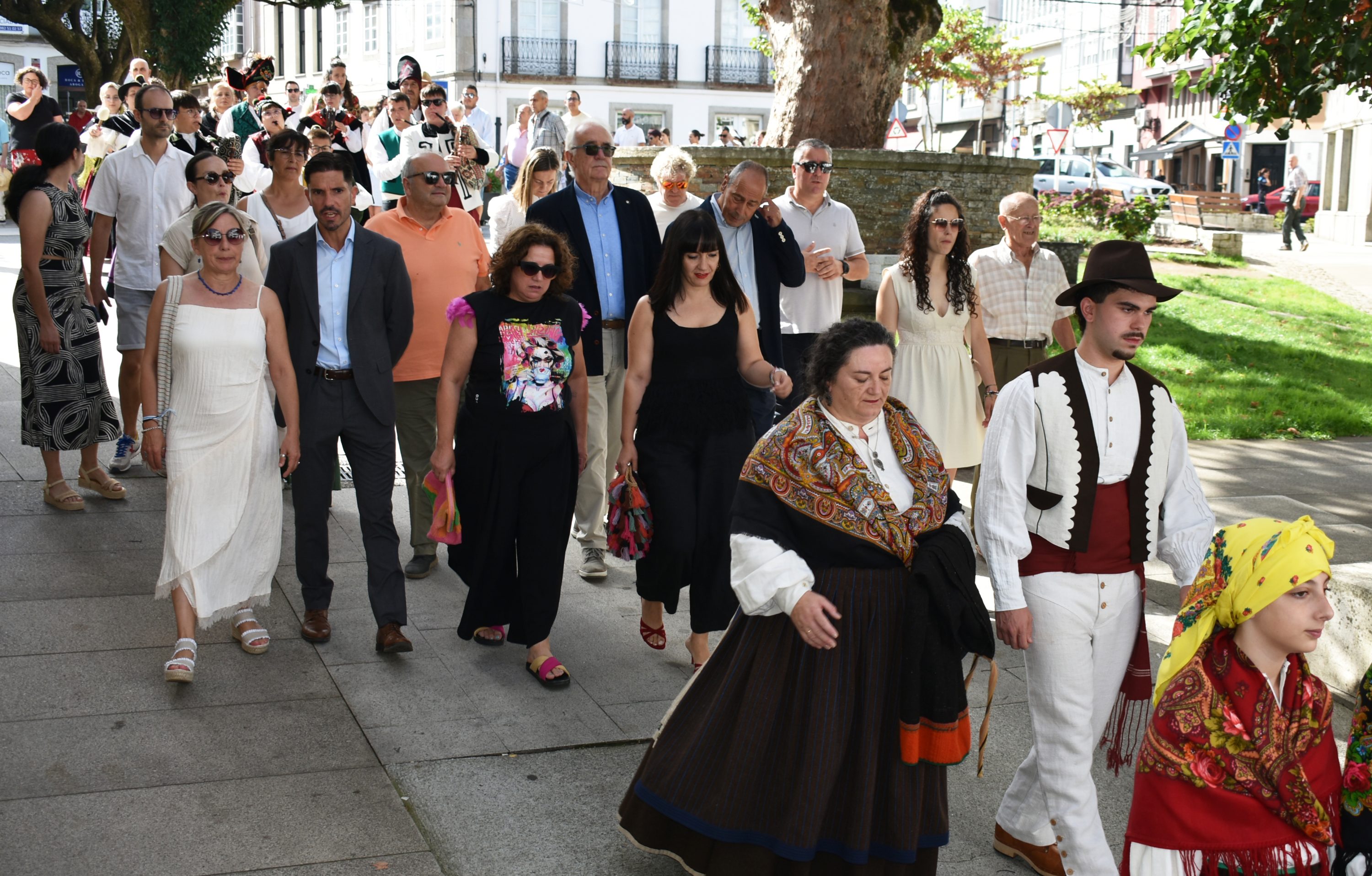 Como é tradicional, as festas de San Ramón e Santa María de Vilalba acolleron na súa derradeira xornada o tradicional Día das Parroquias