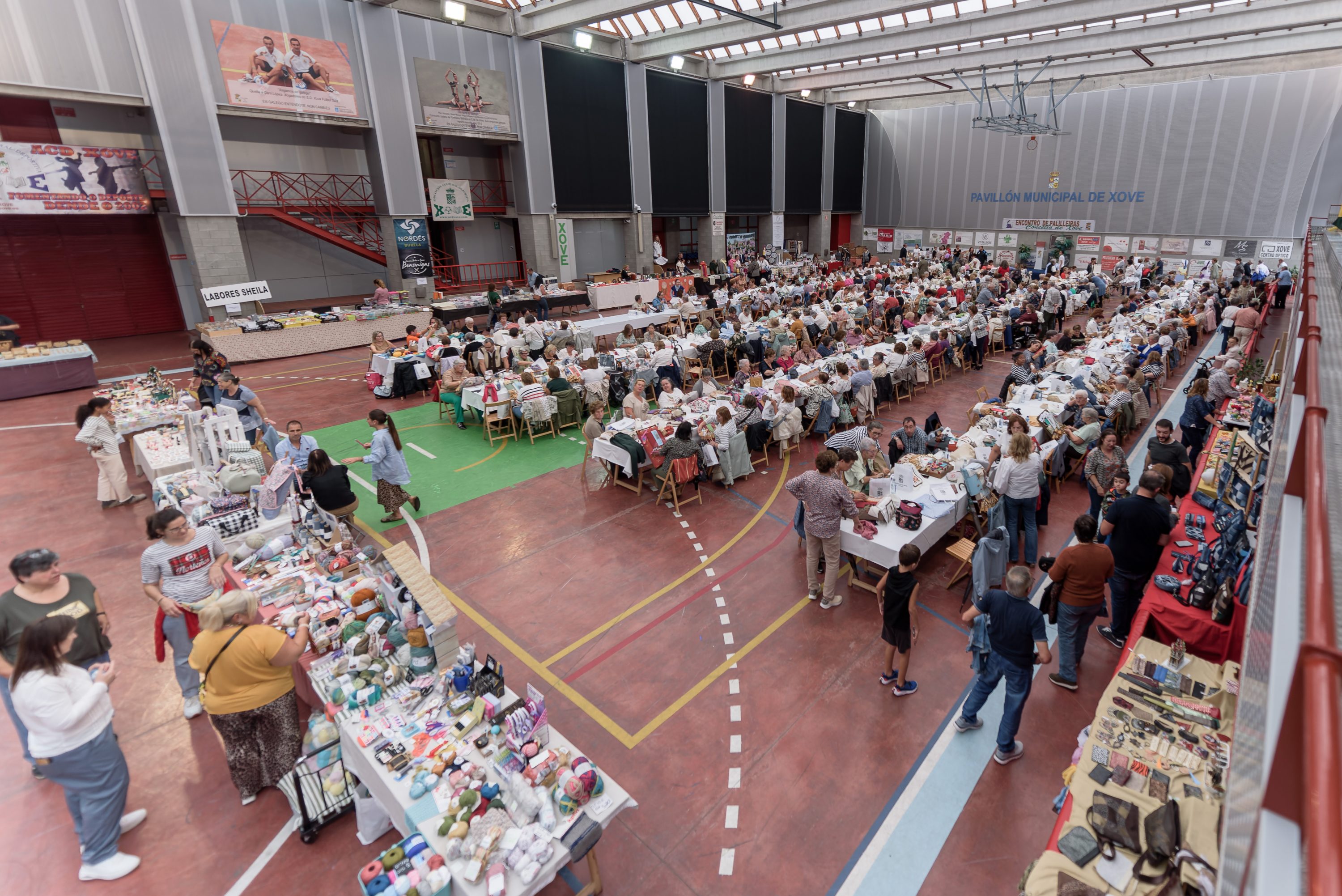O XV Encontro de Palilleiras de Xove contará este sábado con máis de 300 participantes e 21 postos de artesanía