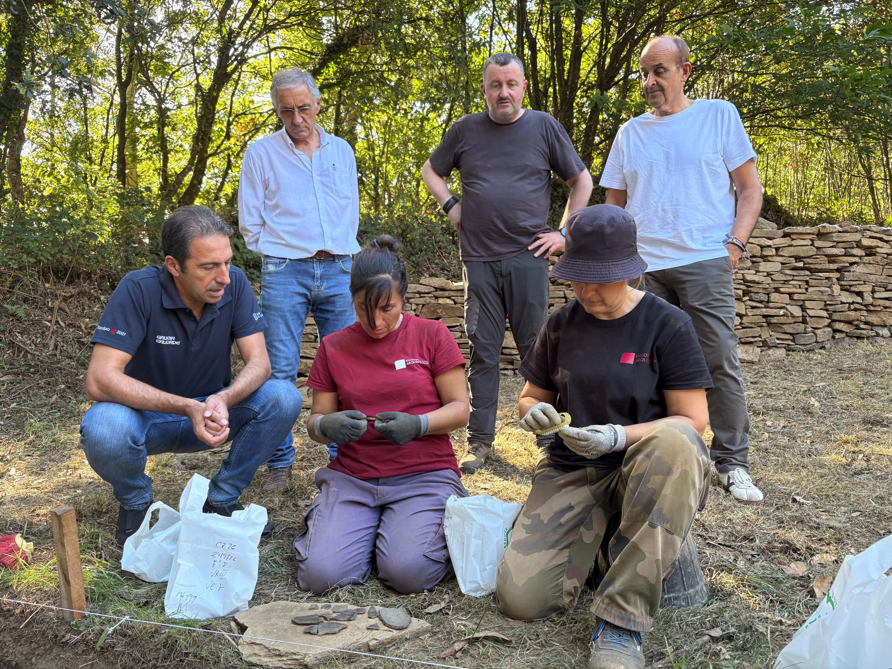A nova campaña arqueolóxica no castro de Zoñán, en Mondoñedo, inclúe escavación, topografía e estudo de materiais