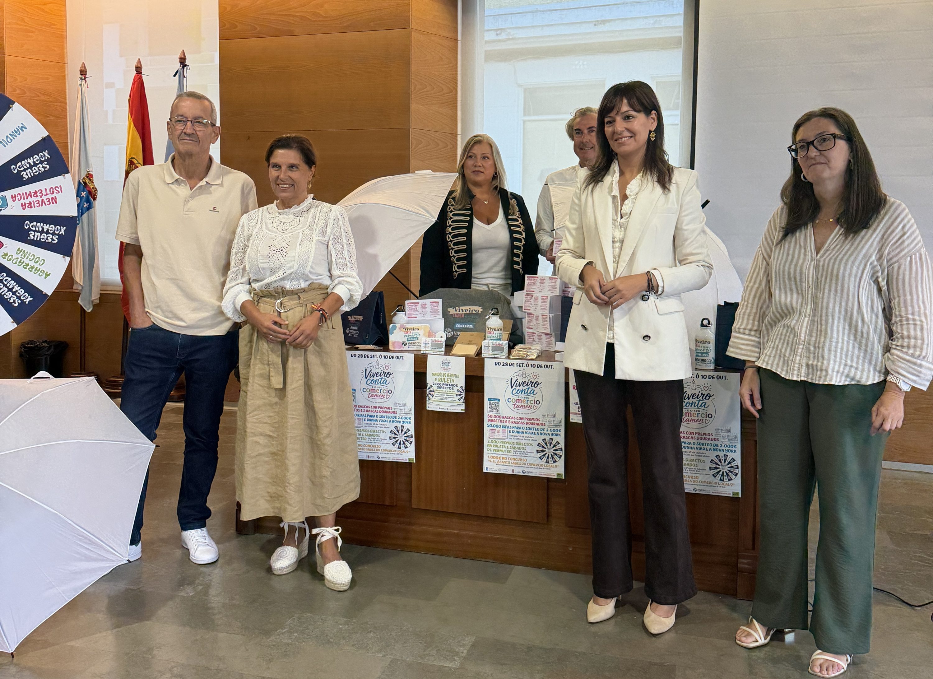 “Viveiro conta e o seu comercio tamén”: unha campaña premiada que reforza o comercio local
