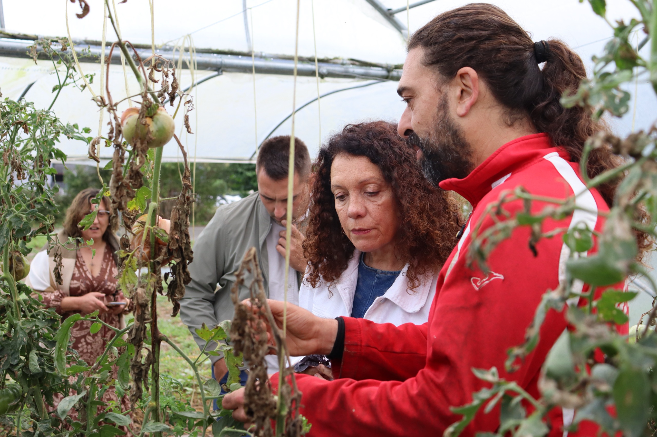 Olimpia López destaca en Trabada o apoio do Goberno aos novos agricultores co Programa Cultiva