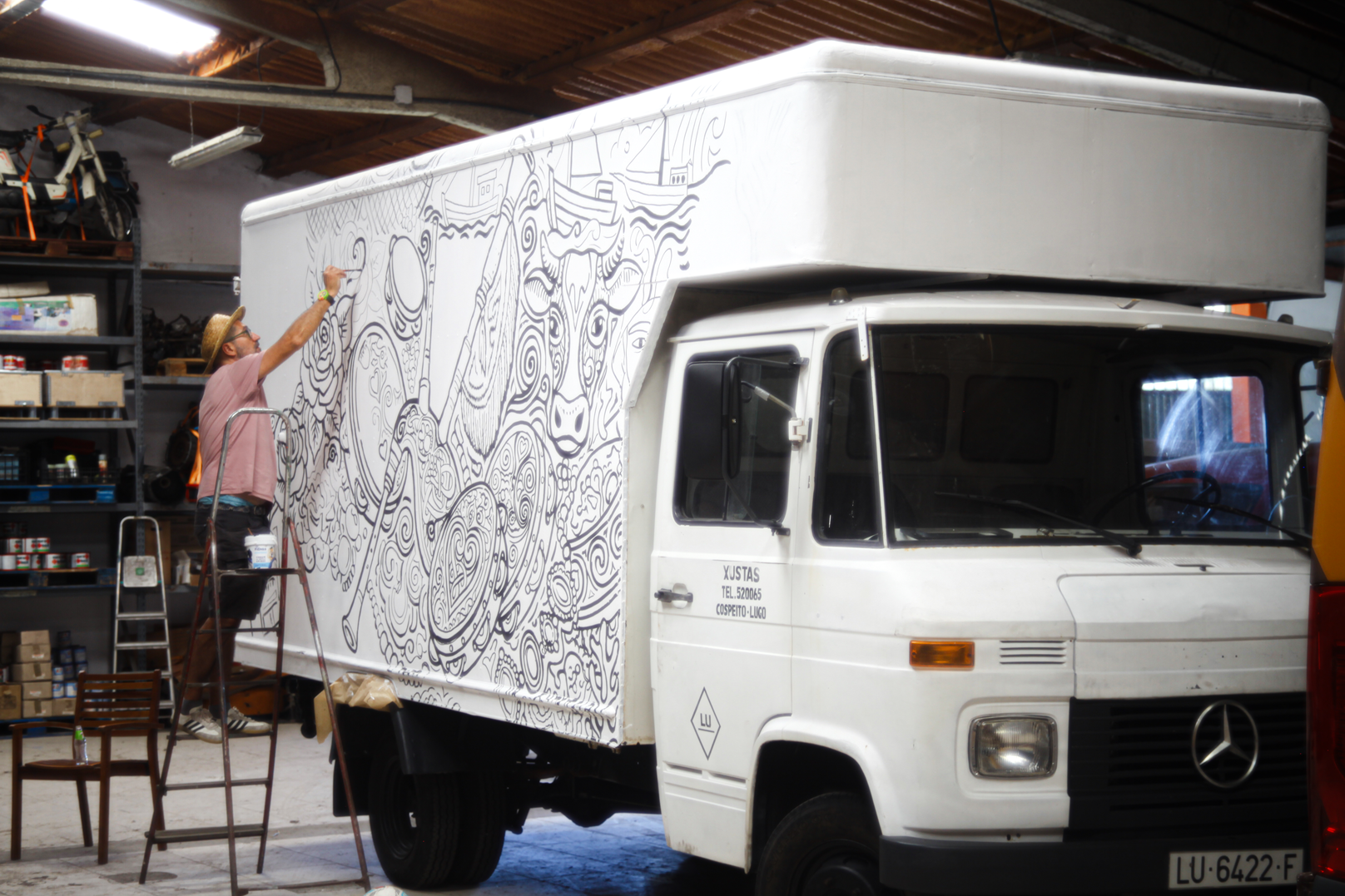 Abadín acolle este sábado a inauguración de TRADI, a mostra itinerante de arte no Camiño