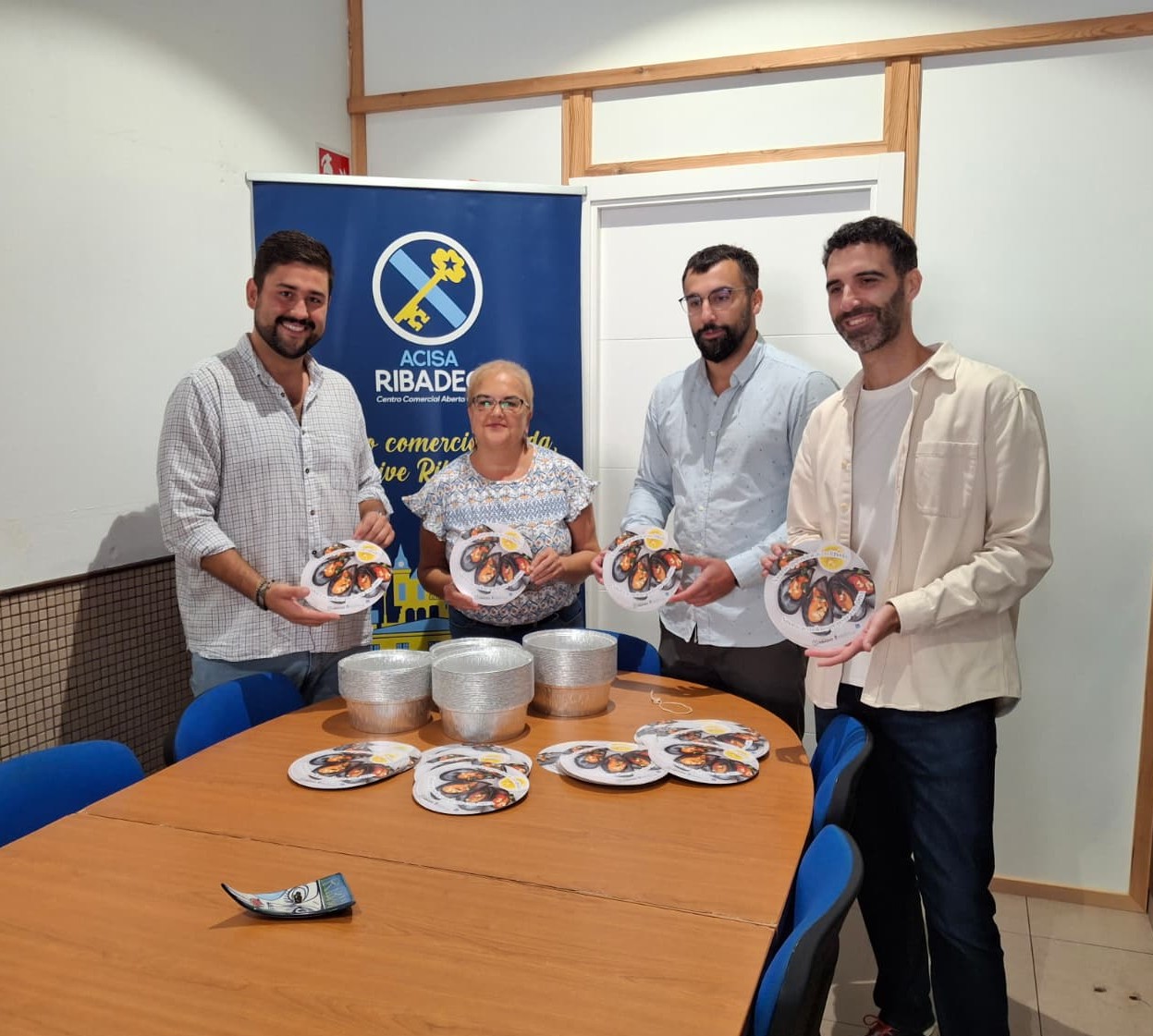 O PP celebra o inicio da rotonda de Cangas “tras oito anos de atraso do Goberno de Sánchez”