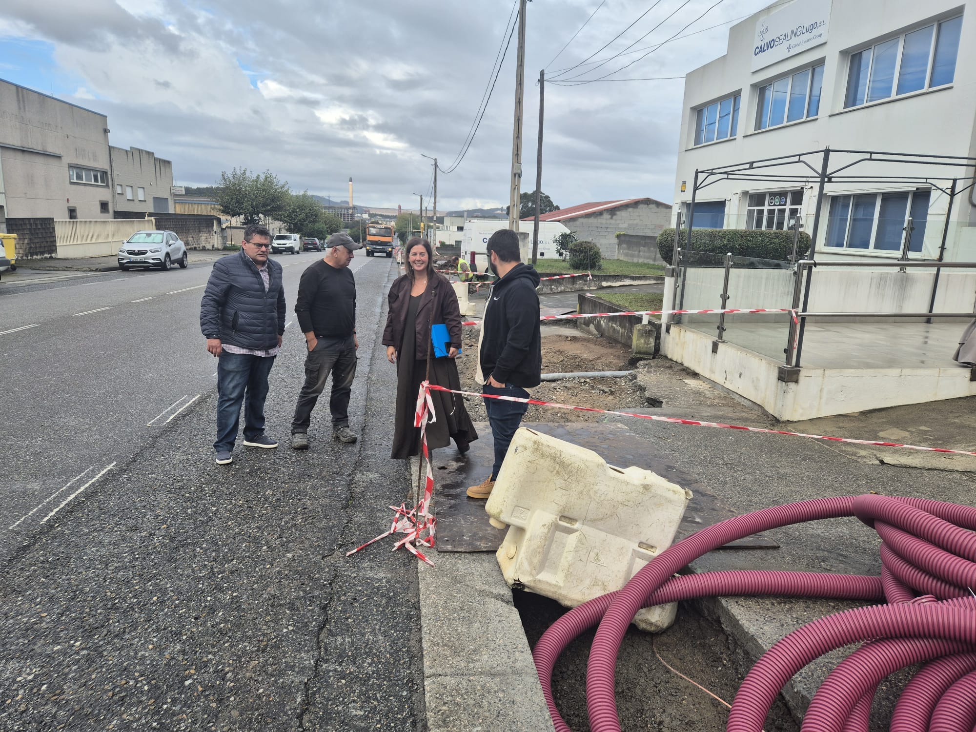 O Polígono de Cuiña reforza a súa accesibilidade
