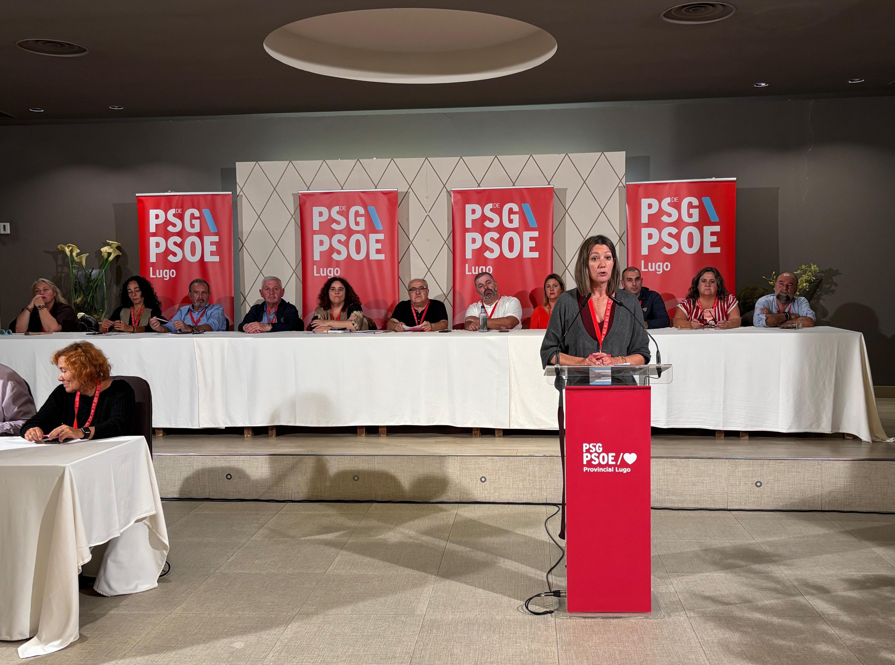 O PSdeG-PSOE de Lugo aproba no Comité Provincial as candidaturas ao Congreso e o Senado
